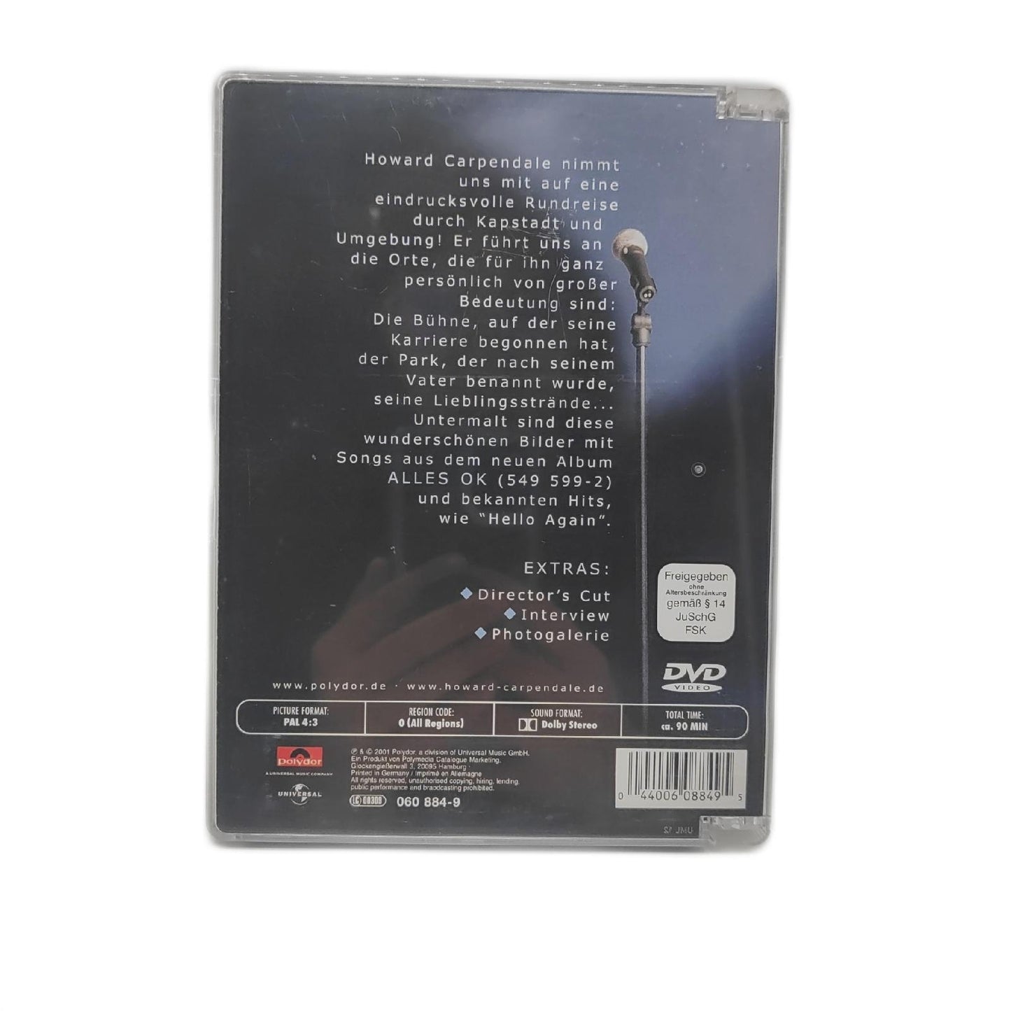 Howard Carpendale - Alles Ok: Mein Kapstadt DVD