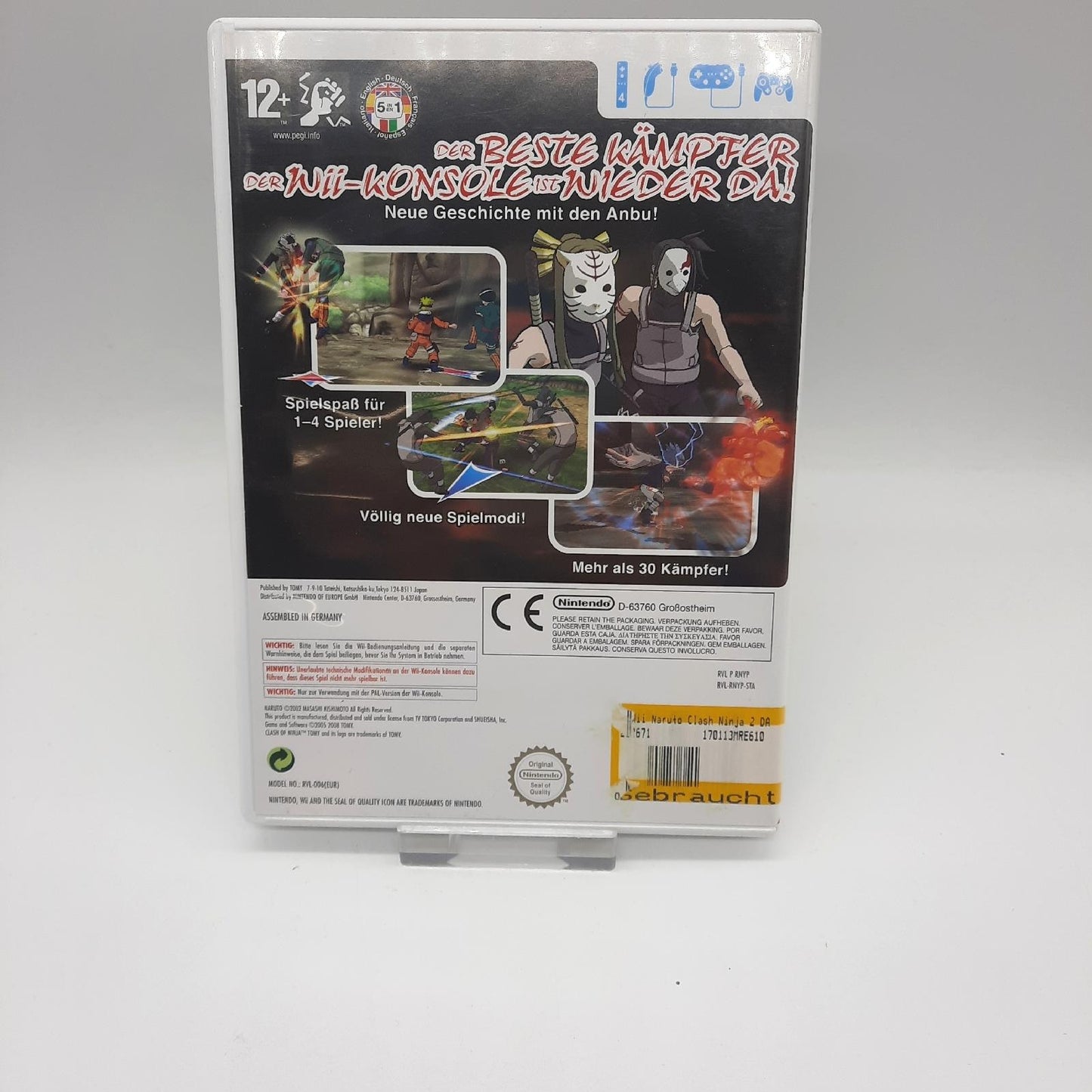 Naruto Clash of Ninja 2 Wii