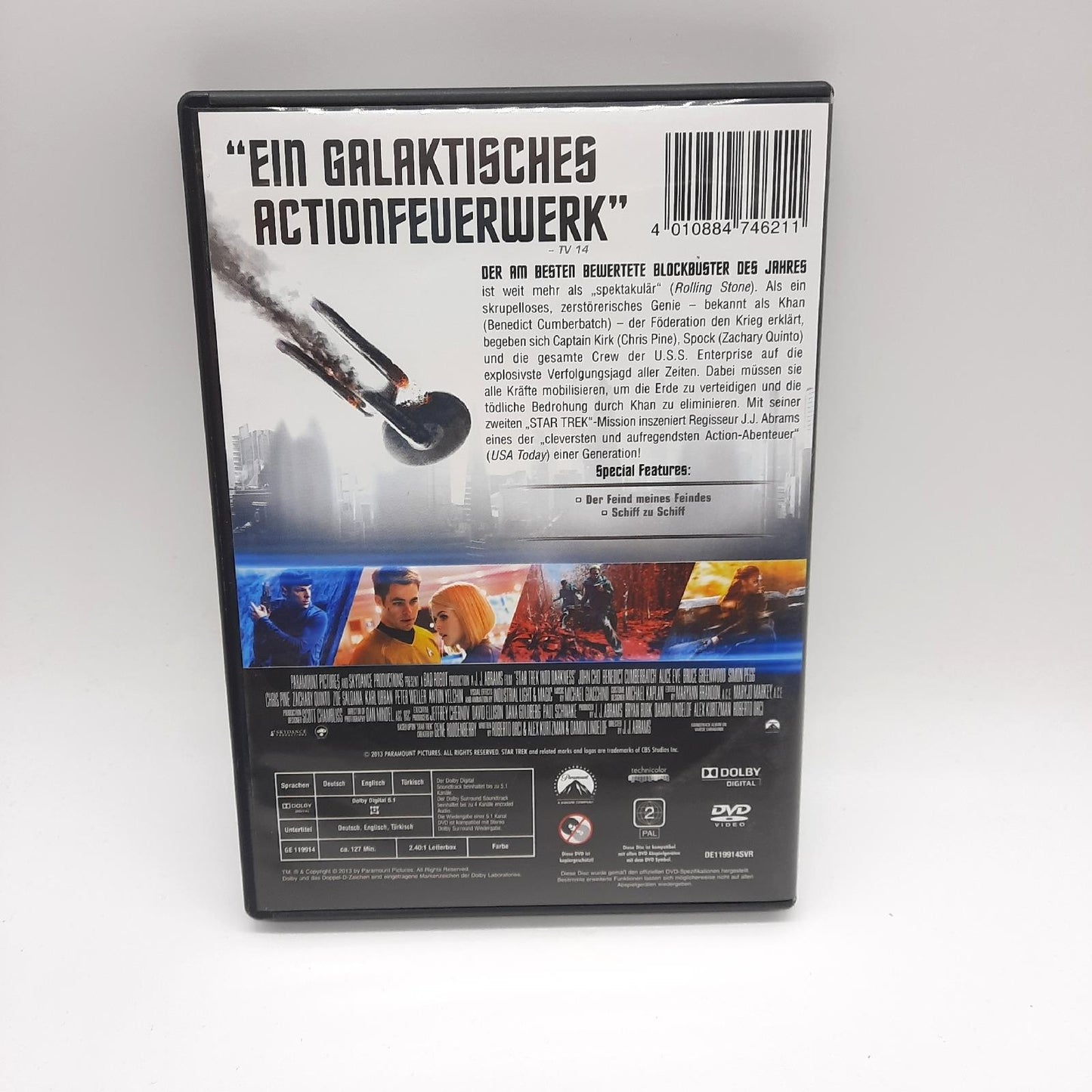 Star Trek Into Darkness DVD