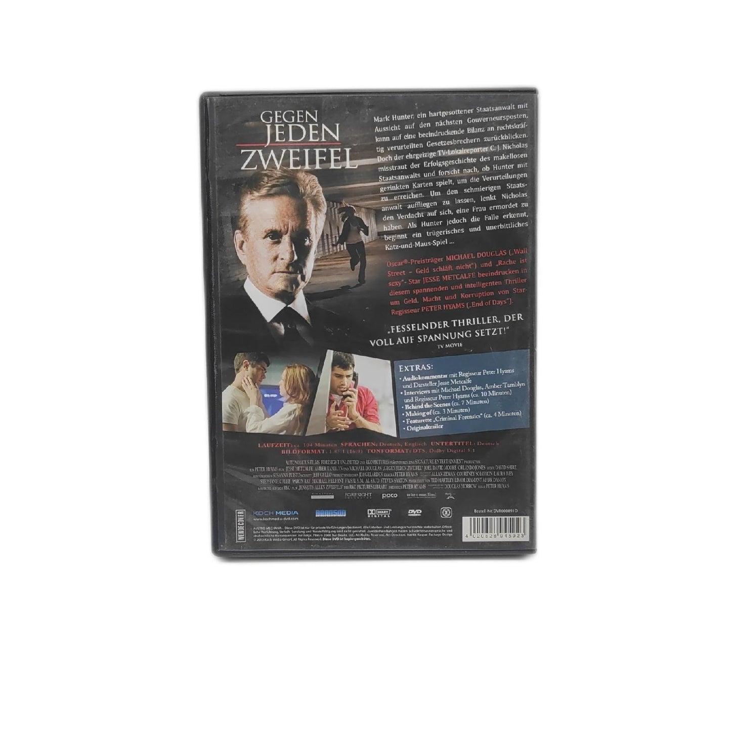 Gegen jeden Zweifel DVD