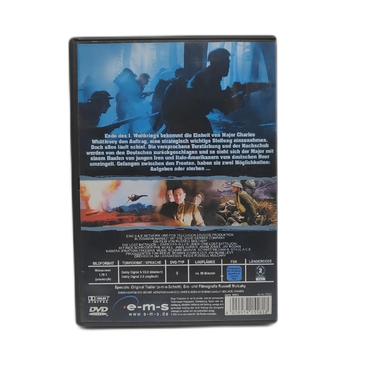 The Lost Battalion - Zwischen allen Linien DVD