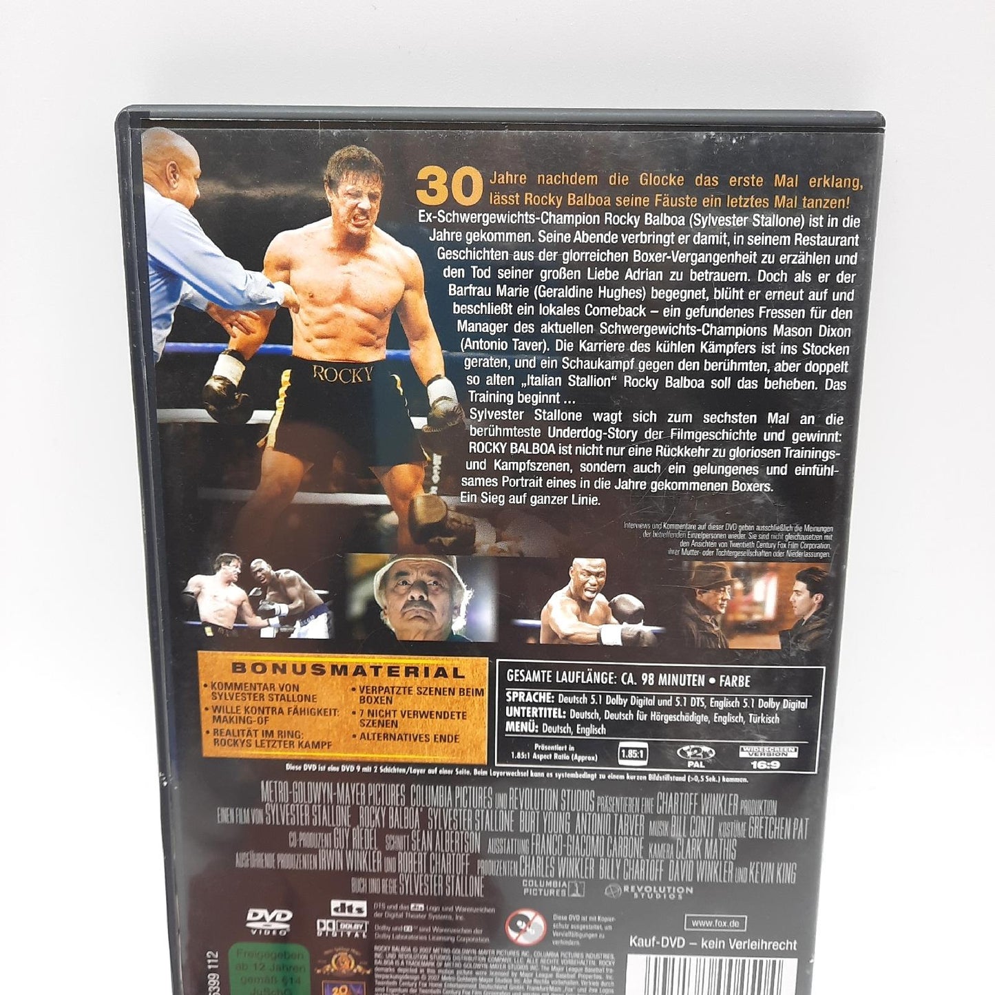ROCKY BALBOA DVD