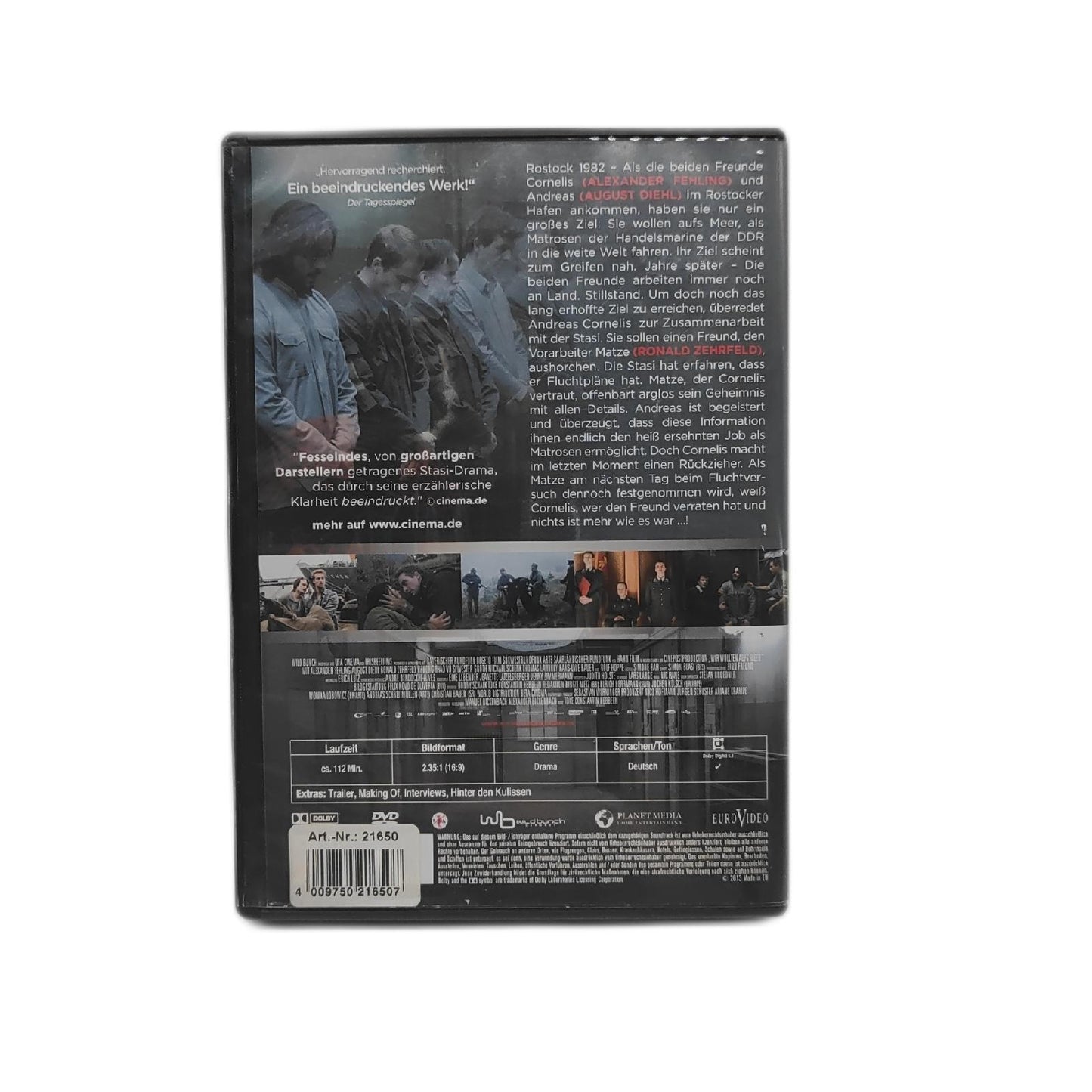 Wir wollten aufs Meer, DVD