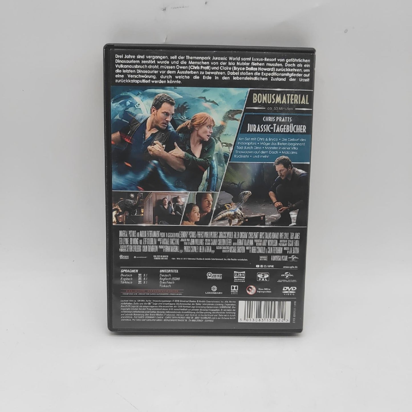 Jurassic World - Das gefallene Königreich - DVD