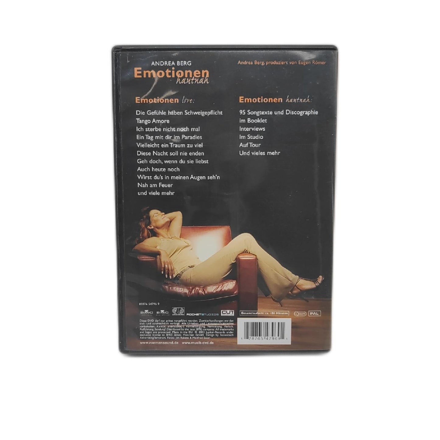 Andrea Berg Emotionen hautnah DVD