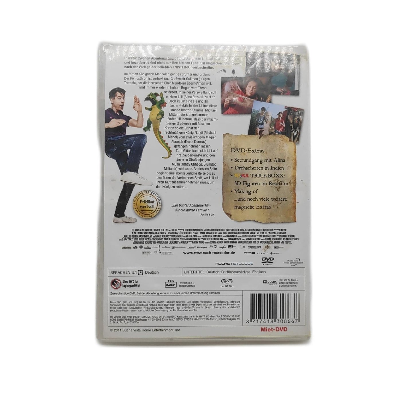 Hexe Lili. die Reise nach Mandolan (DVD). FSK 0