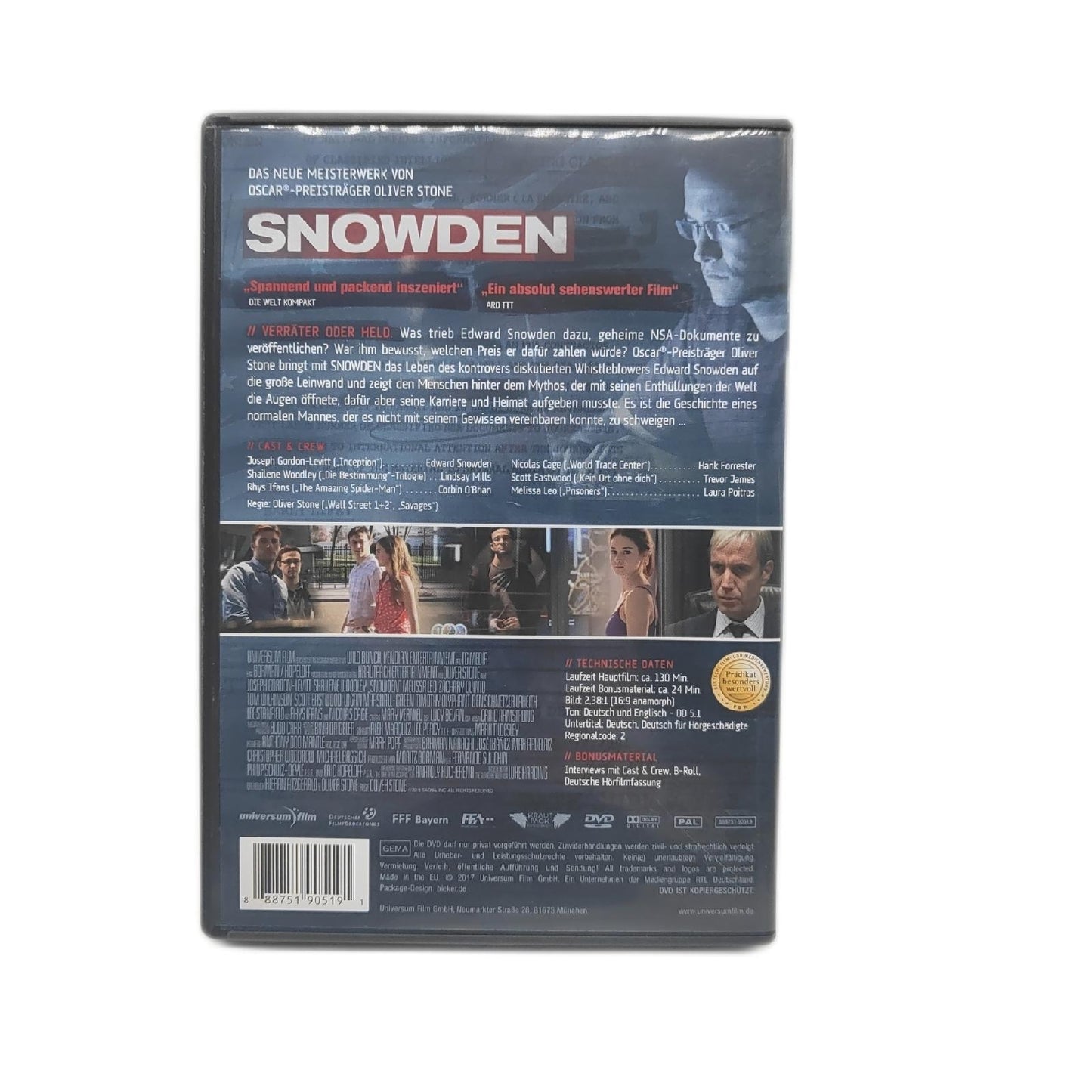 Snowden von Stone, Oliver | DVD