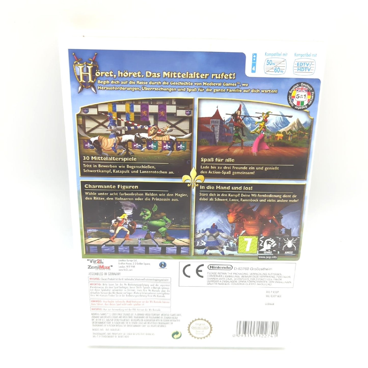 Medieval Games Nintendo Wii USK 6