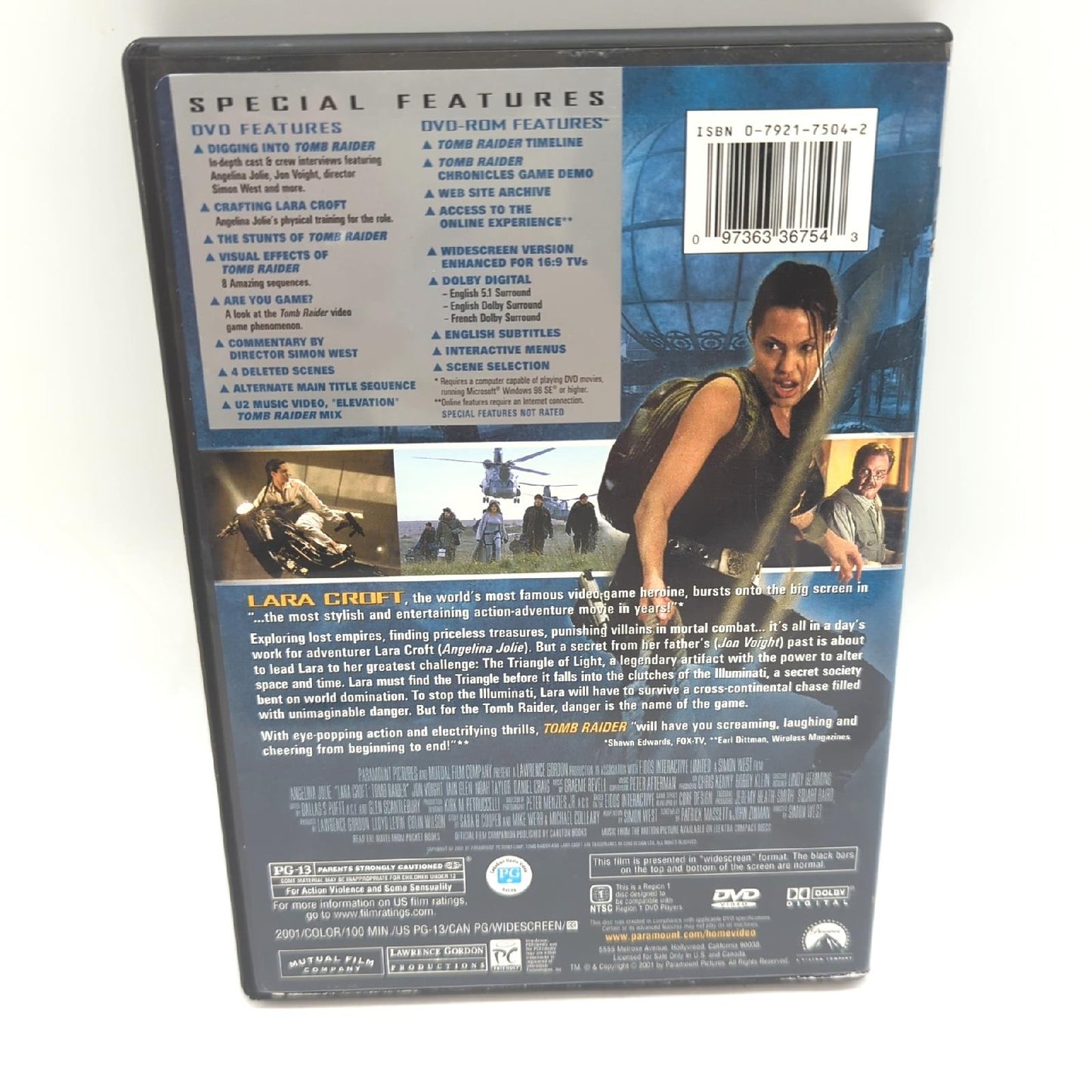 Lara Croft: Tomb Raider (DVD