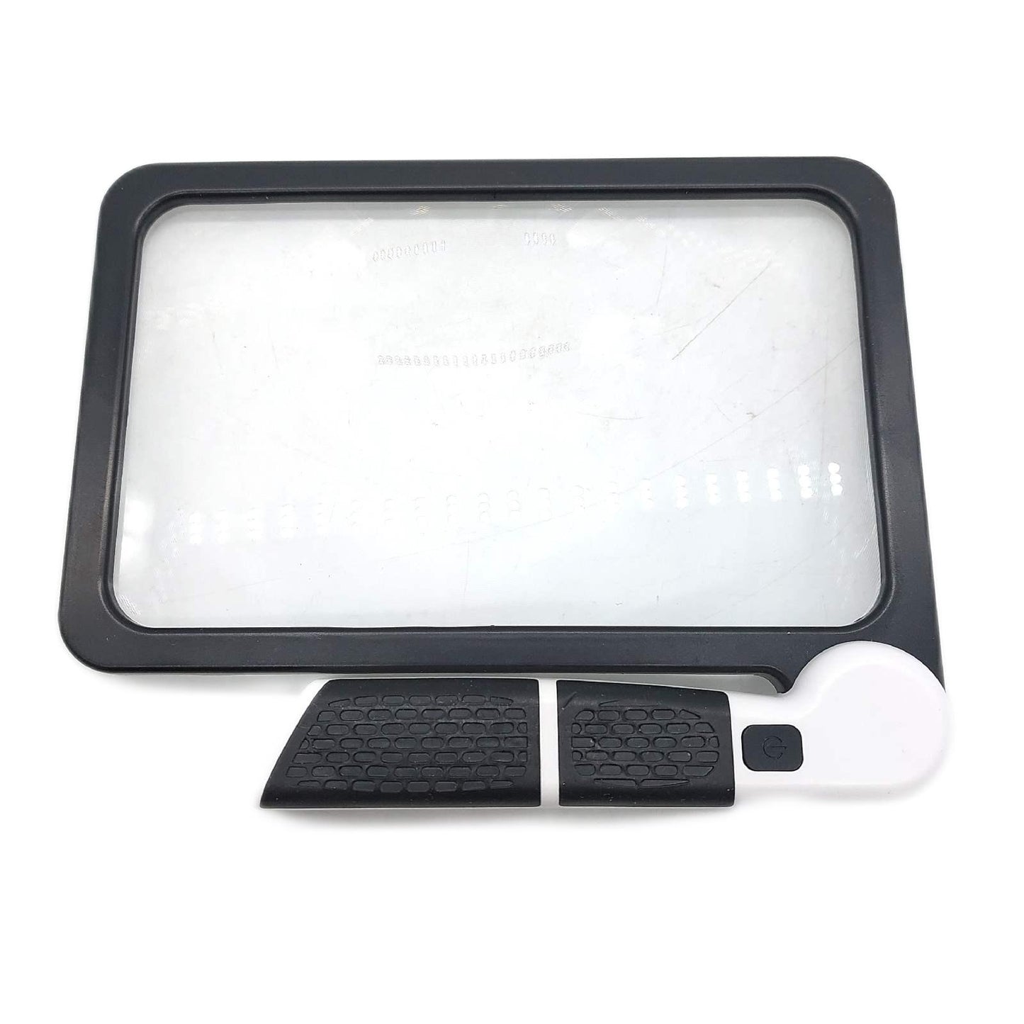 5X Vergrößerung Lupe Handlupe Leselupe Senioren Beleuchtung LED Licht Groß Vergrößerungshilfe