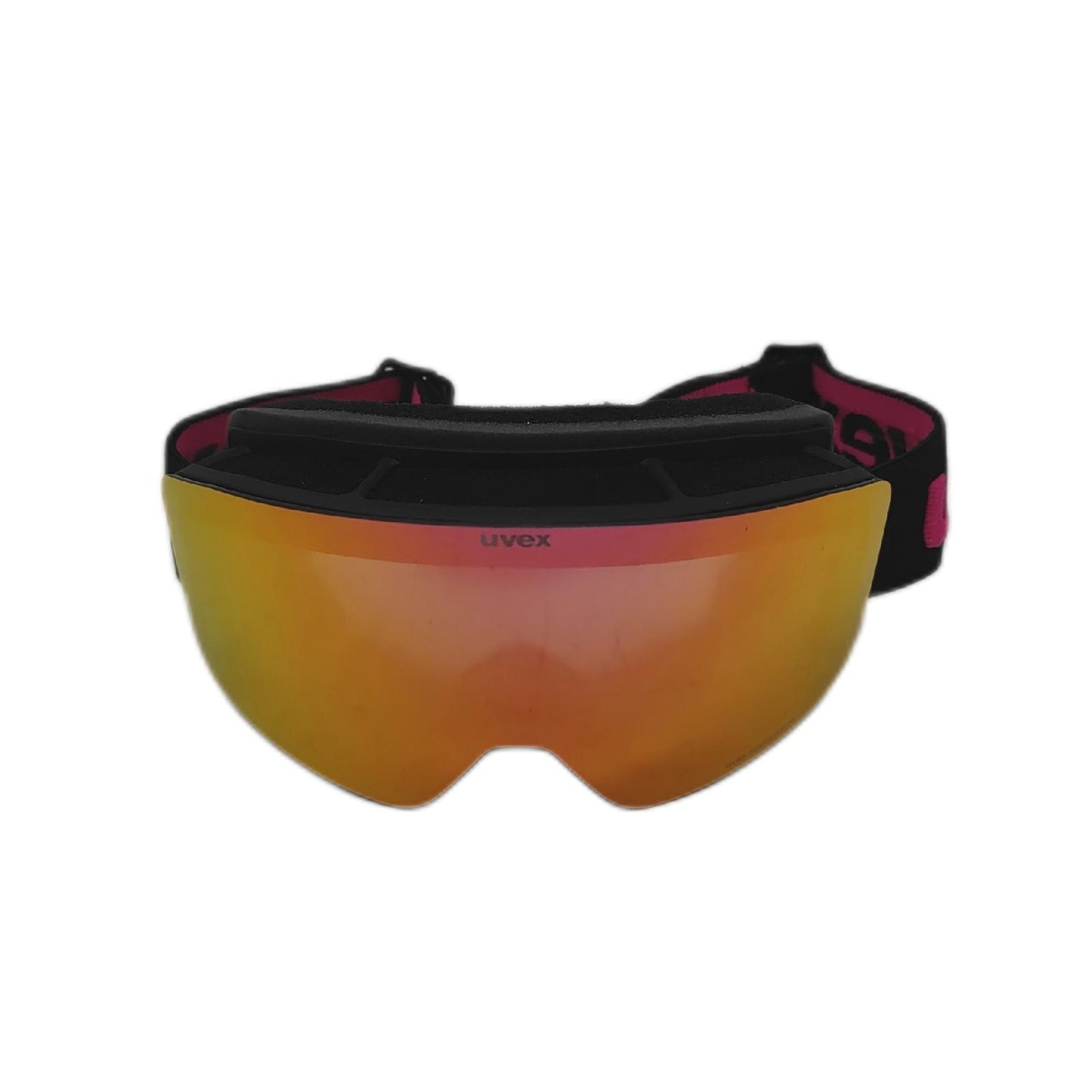 Uvex Skibrille Sport Brille PWDR FM Kinder Unisex Schwarz Mattpink Klar Komfort