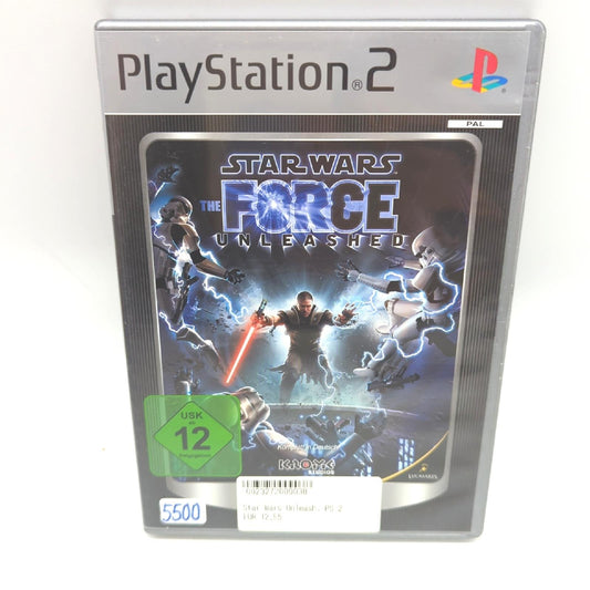Star Wars The Force Unleashed PlayStation 2 Spiel USK12