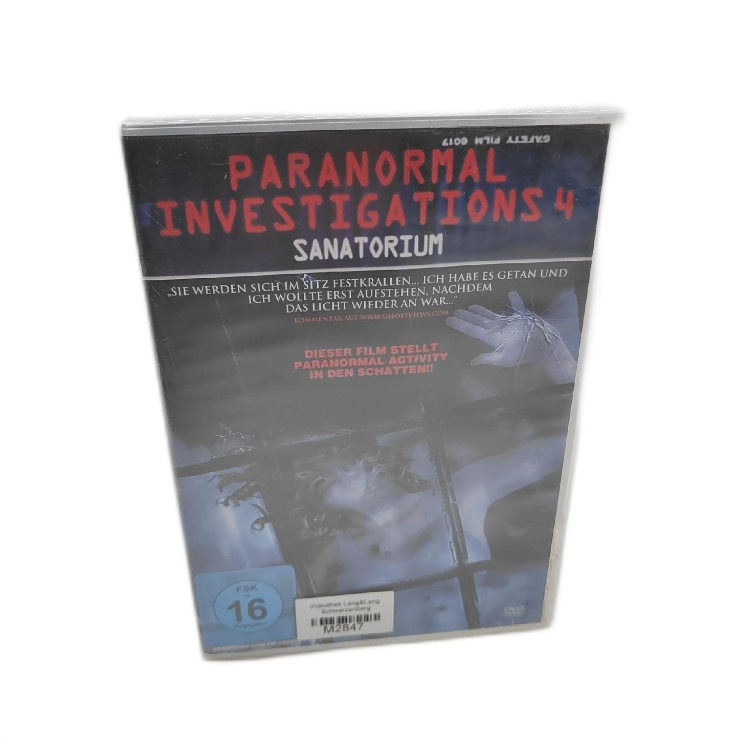 Film Paranormal Investigations 4 DVD