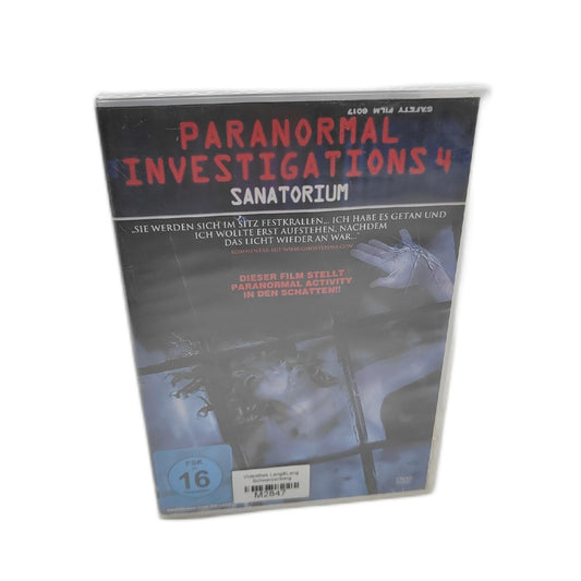 Film Paranormal Investigations 4 DVD