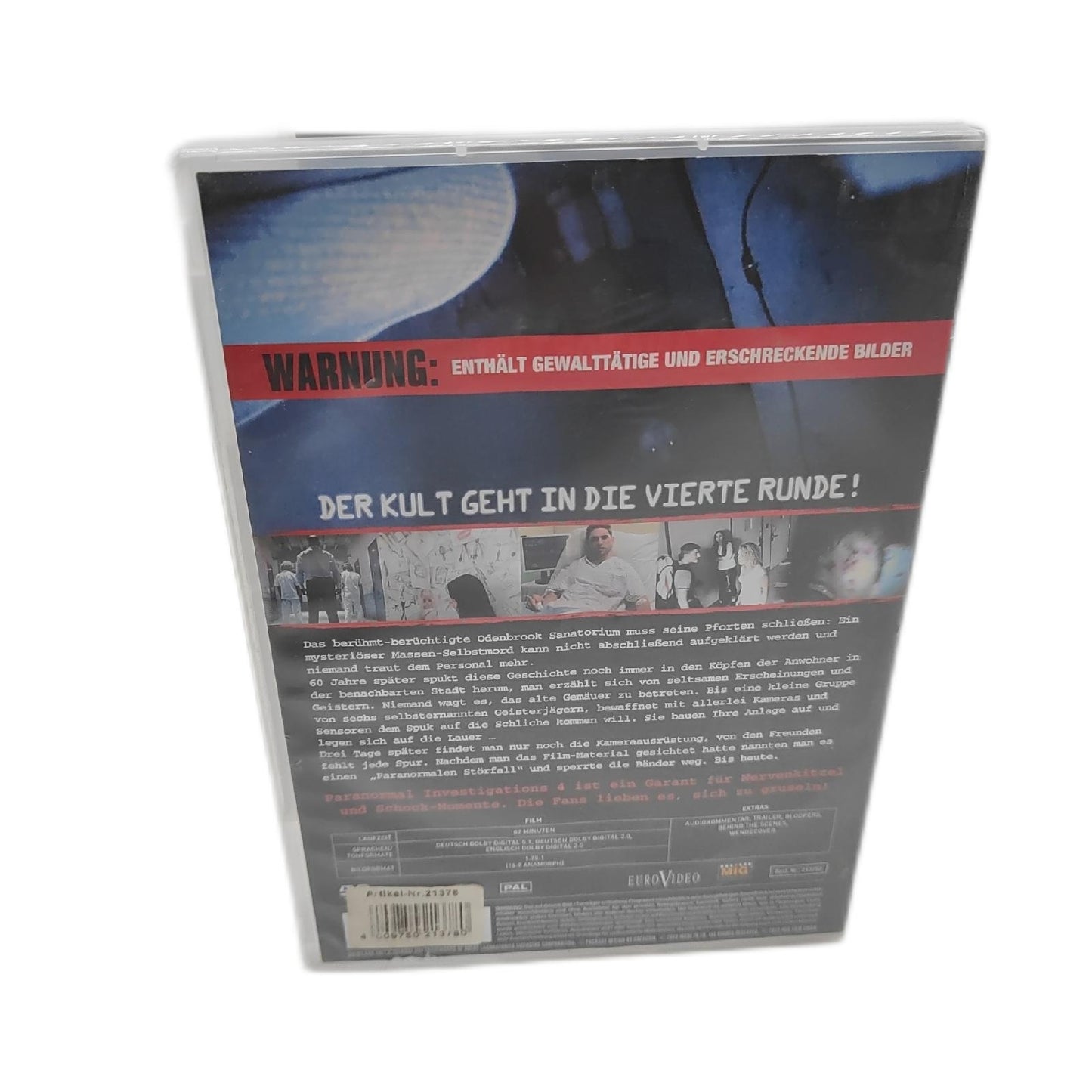 Film Paranormal Investigations 4 DVD
