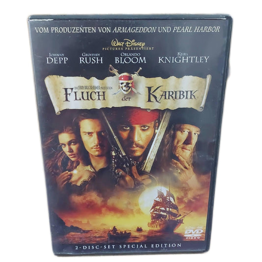 Fluch der Karibik Johnny Depp DVD Piraten Pirates of the Caribbean