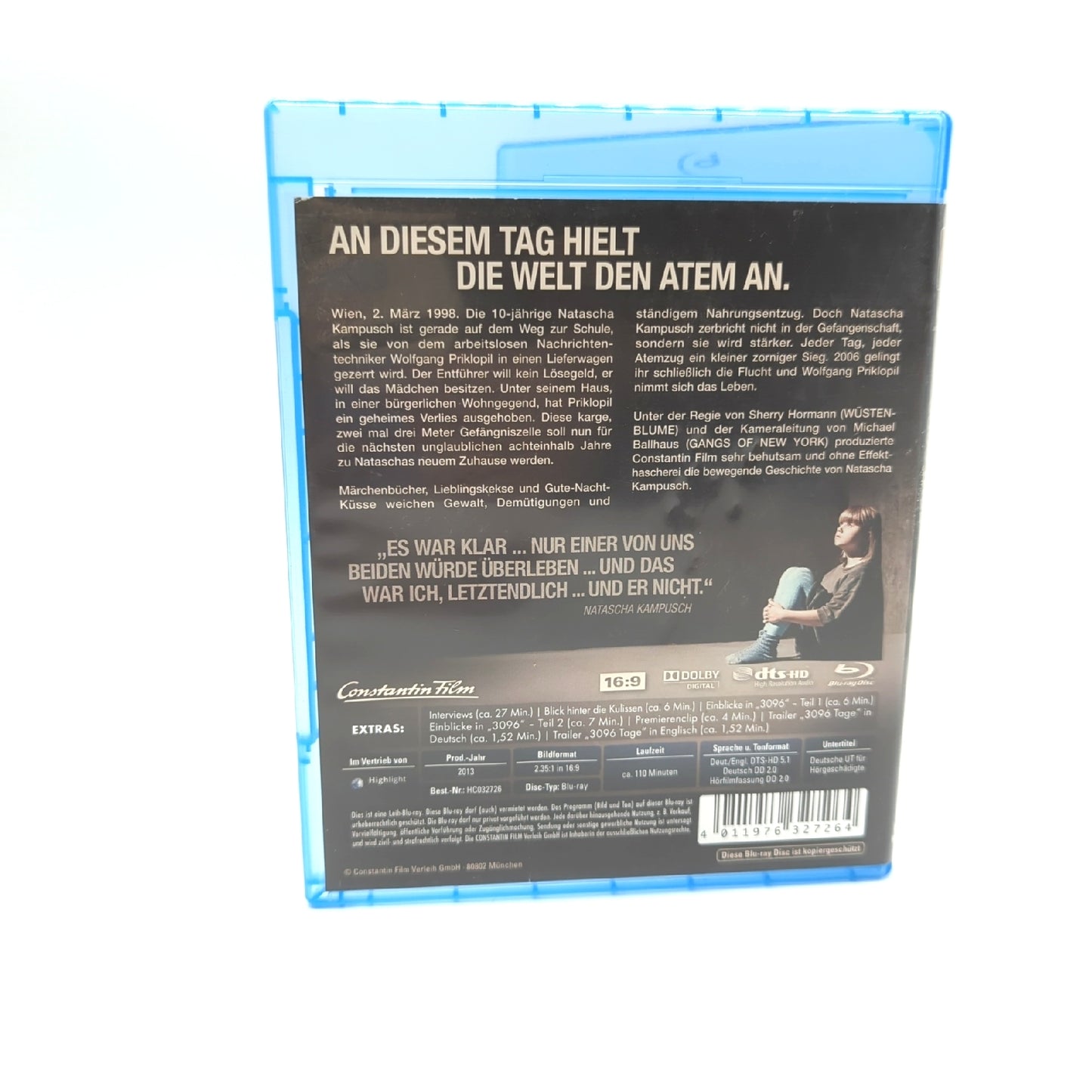 3096 Tage Blu-Ray