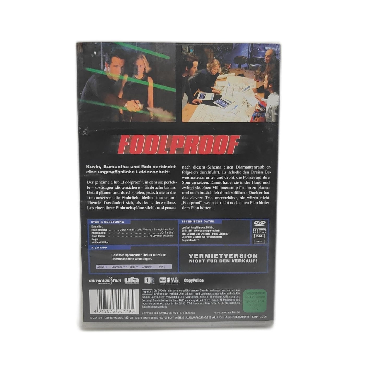 Foolproof - Einbrechen, ausbrechen, abrechnen! (DVD