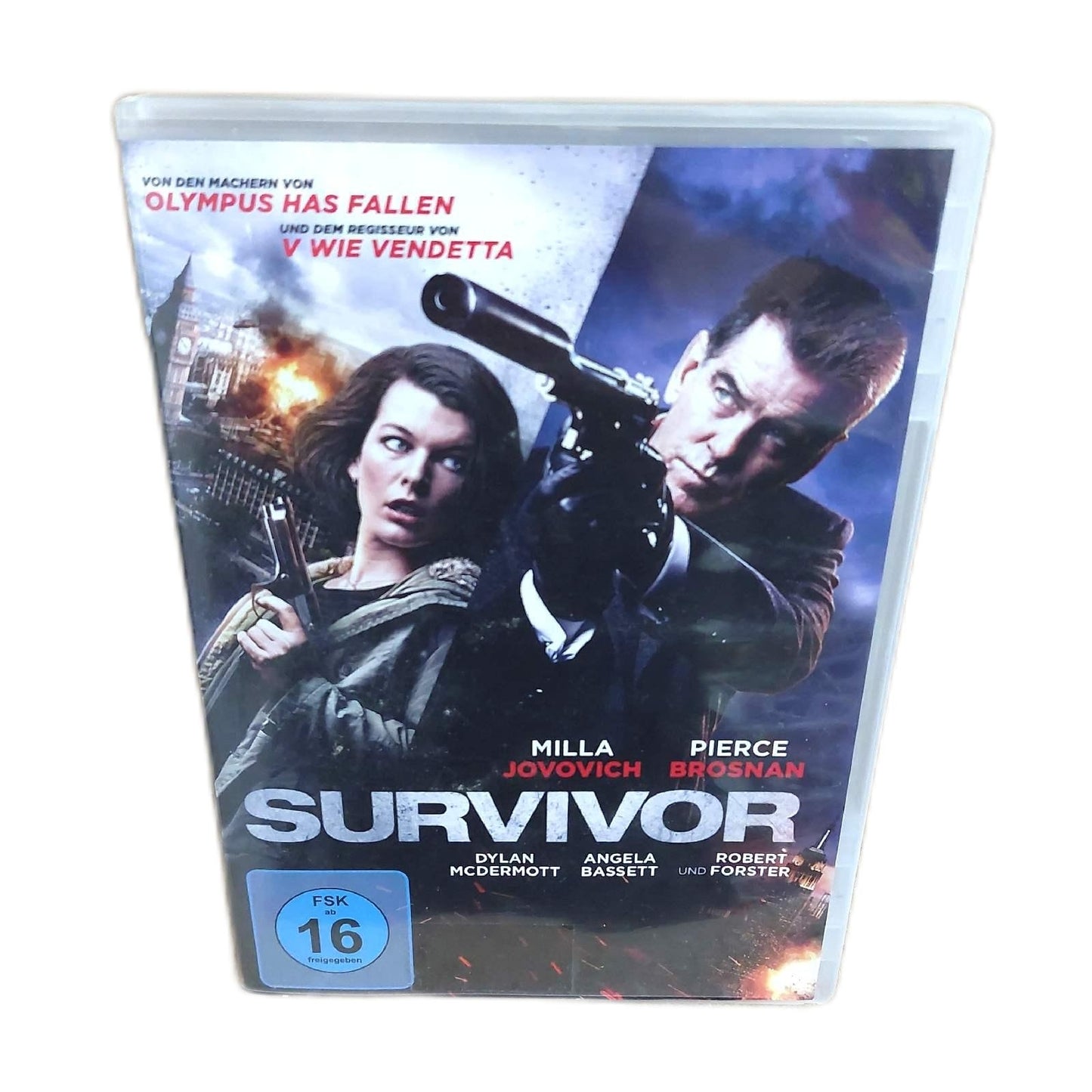 Survivor  DVD Action Milla Jovovich Pierce Brosnan Movie Film