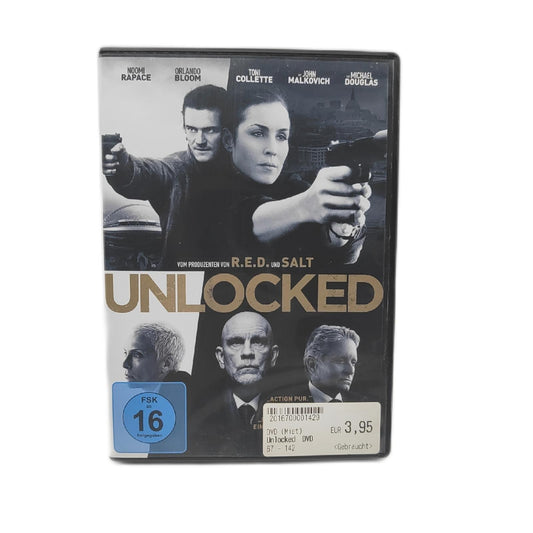 Unlocked  DVD Film Movie Action Thriller Orlando Bloom Video