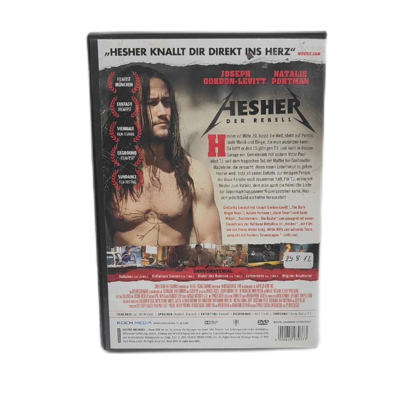 Hesher Der Rebell DVD