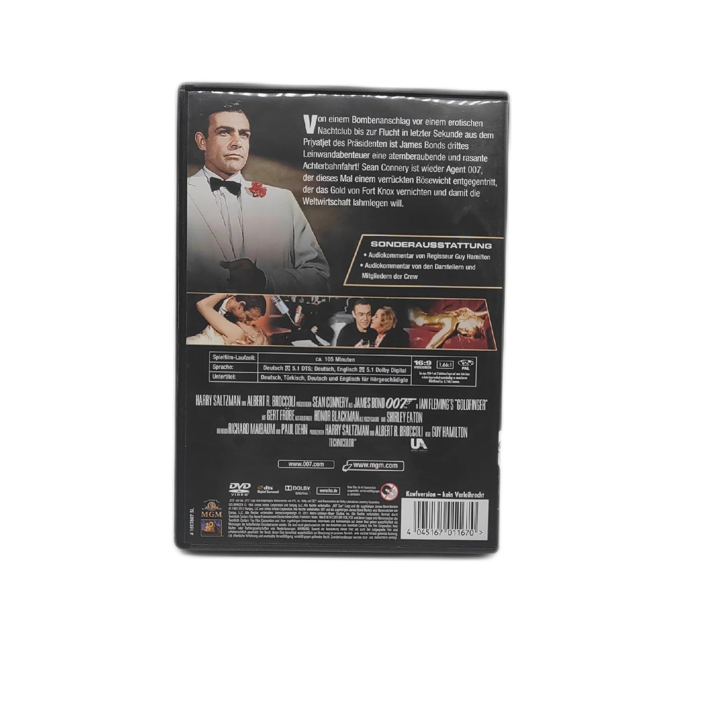 James Bond - Goldfinger DVD