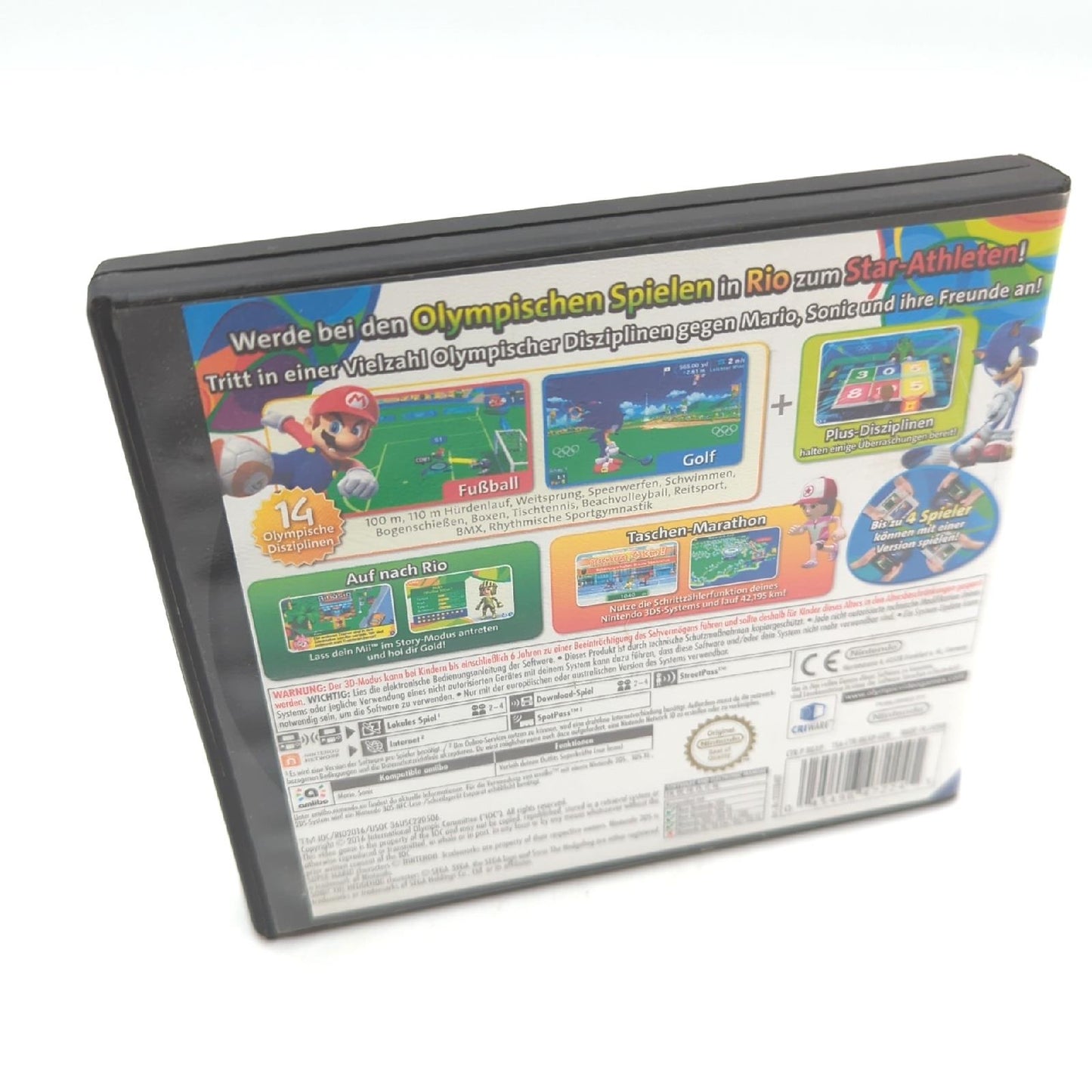 Mario & Sonic bei den Olympischen Spielen Rio 2016 Nintendo 3D  DS