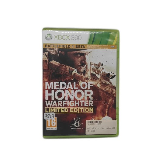 Medal of Honor Warfighter Limited Edition PEGI - 18J (Xbox360) Z2 gebr.