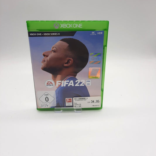 FIFA 22 Spiel Unterhaltung Xbox One Spielepack Fußball Spannung Fun Action Gaming