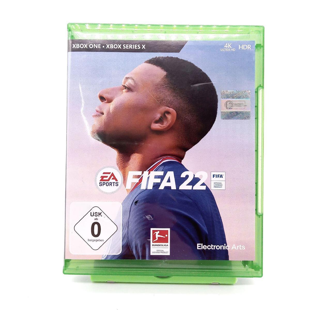FIFA 22 Spiel Unterhaltung Xbox One Spielepack Fußball Spannung Fun Action Gaming