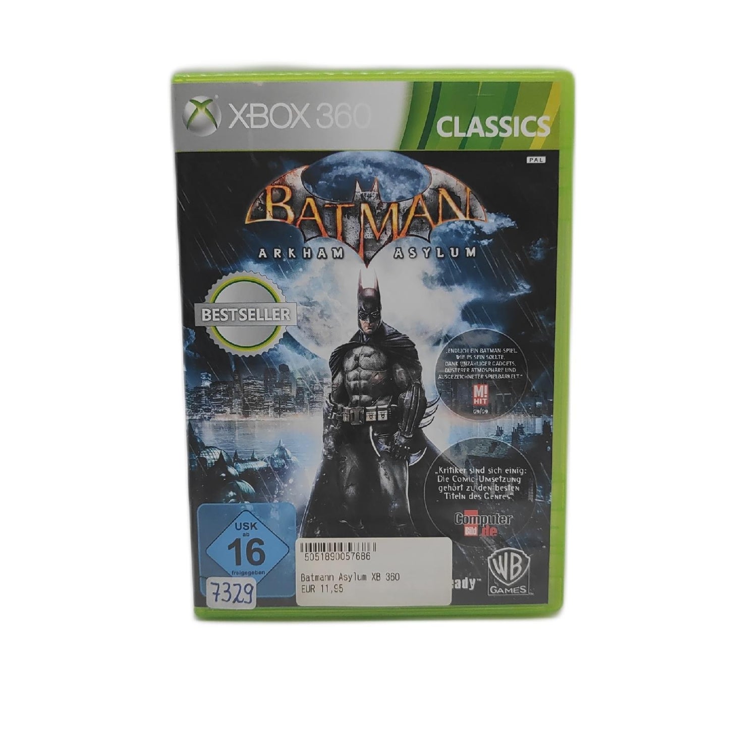 Batman: Arkham Asylum X-Box 360