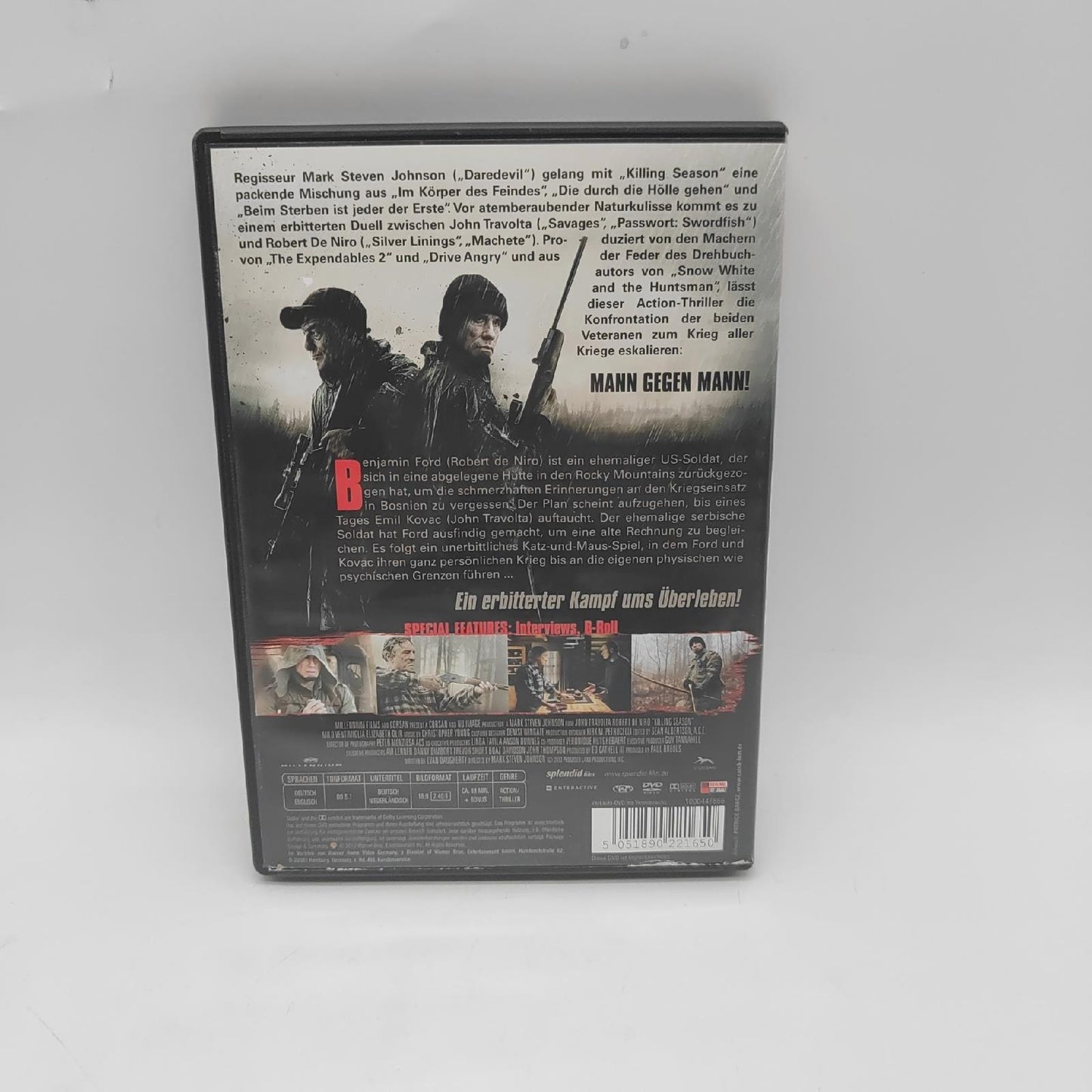 Killing Season DVD