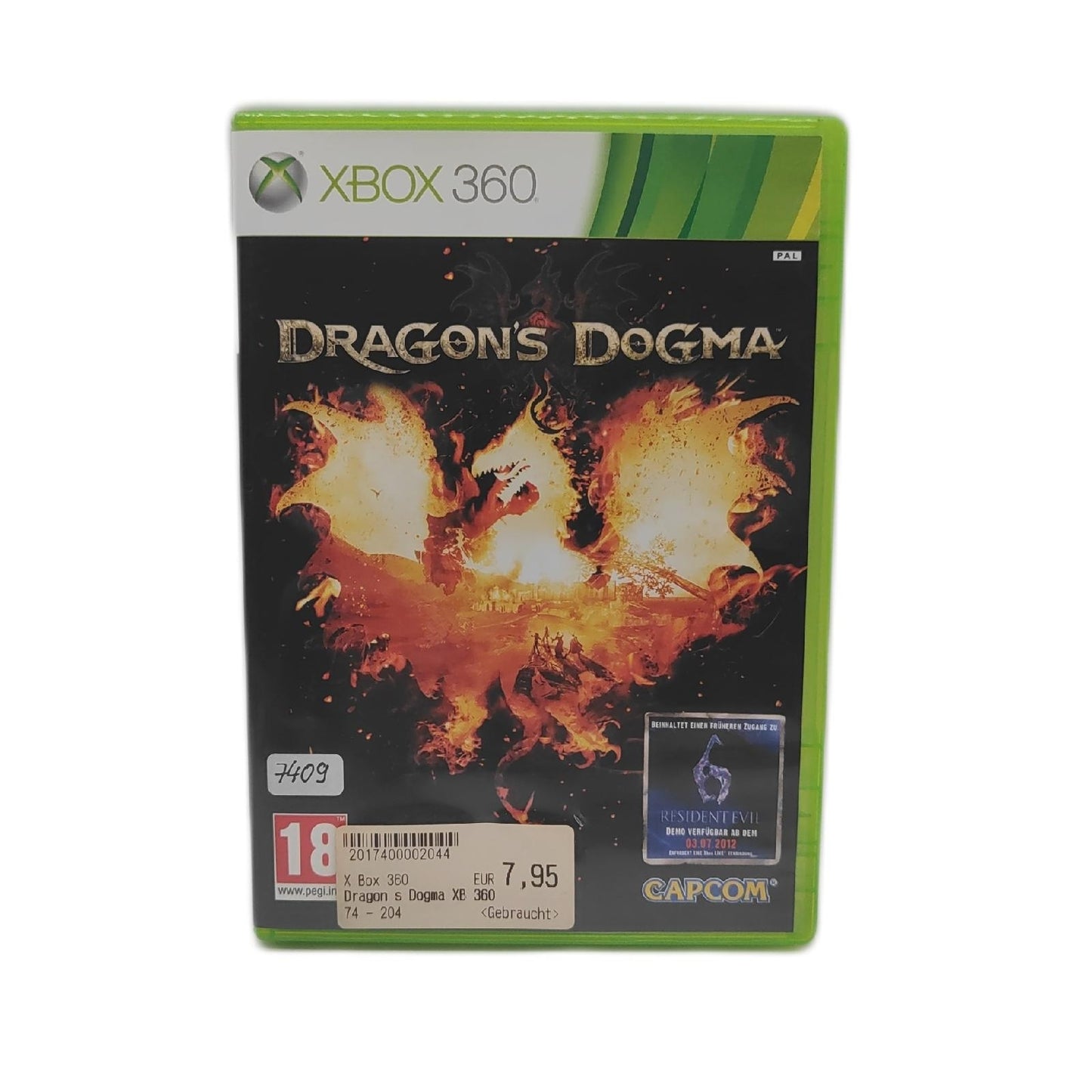 Dragon's Dogma inkl. Demo Resident Evil 6 [österr. 18 Pegi AT-UNCUT Version]