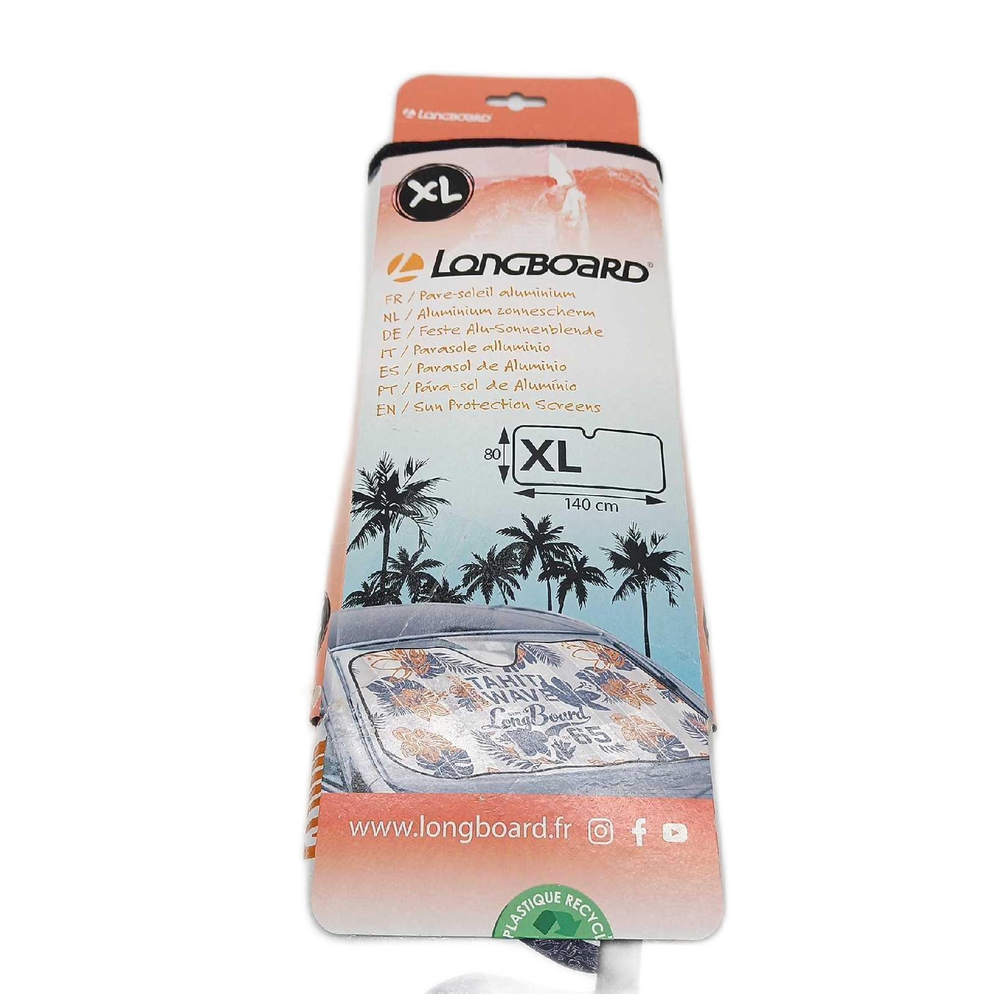 078082 Aluminium Longboard Contrejour WRC Isolator Sonnenschutz