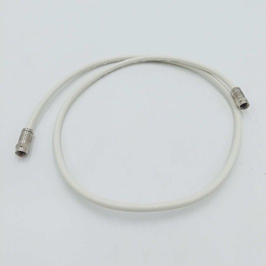 1aTTack KoaxialSAT Kabel F-Stecker Koaxialstecker 1.5m 80db weiße Ausführung TV Signal
