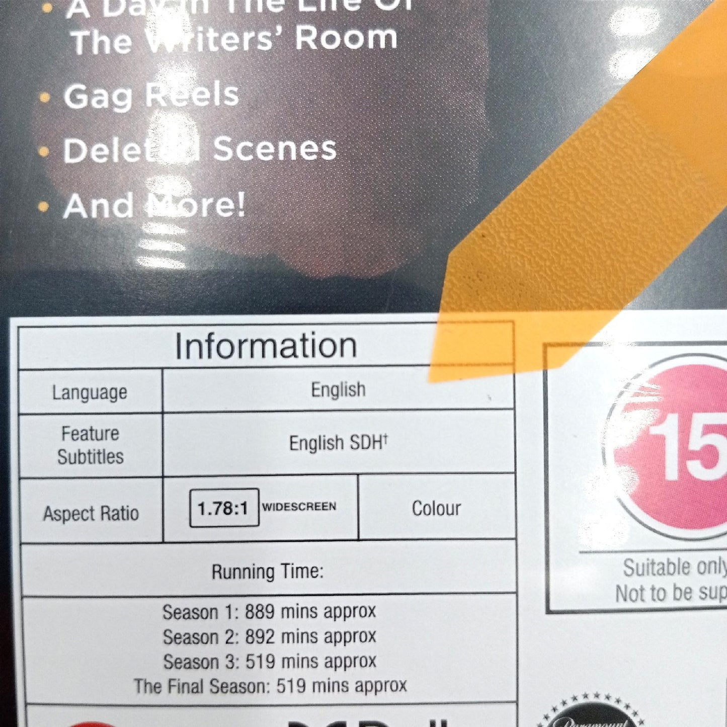 Disney Beauty the Beast DVD Komplettbox Romantik Drama 1 4 2018 Boxset English Glamour