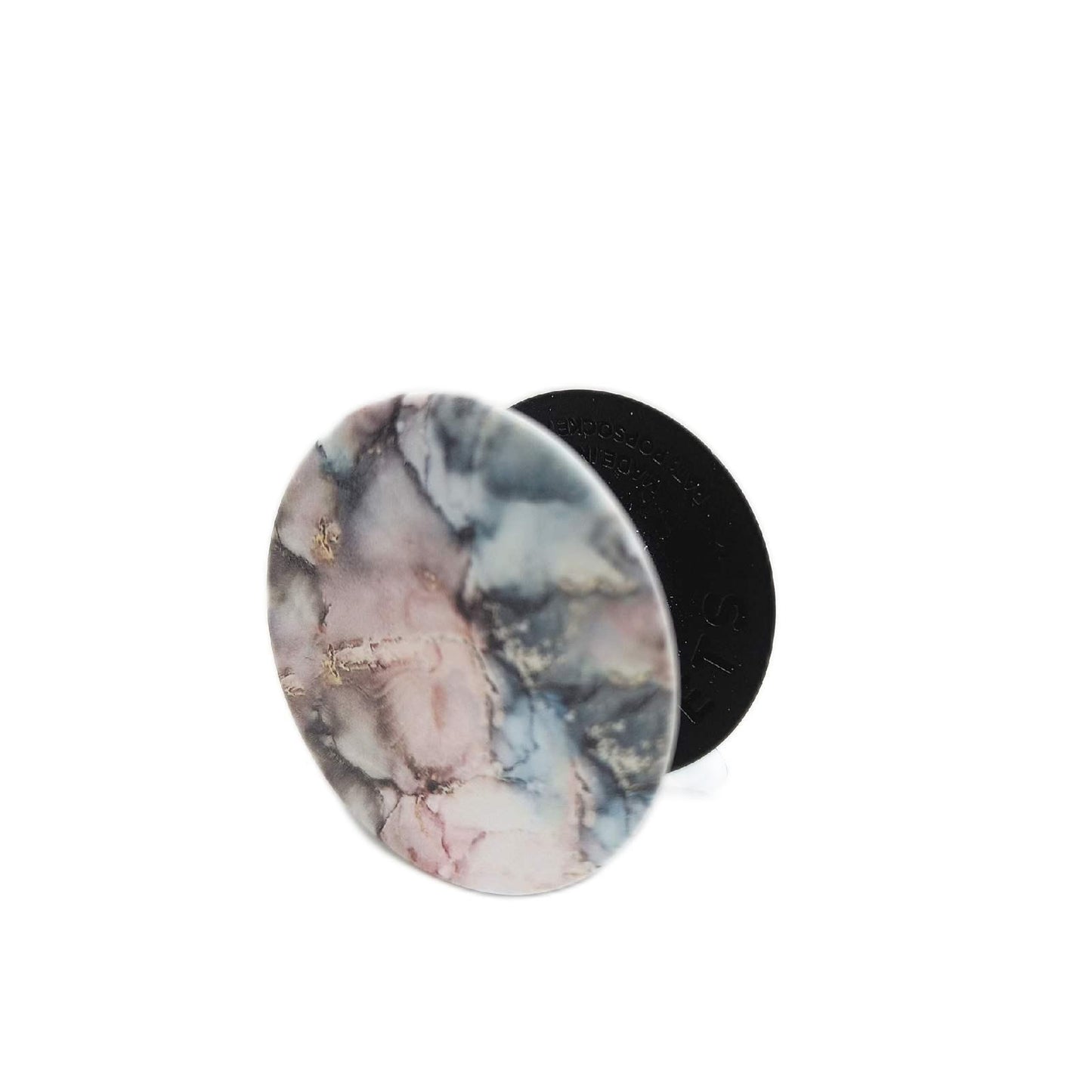 --s Popgrip Ausziehbarer Sockel Teal Rosa Wasser Ripple Marmor Natur Pop-Schutz;