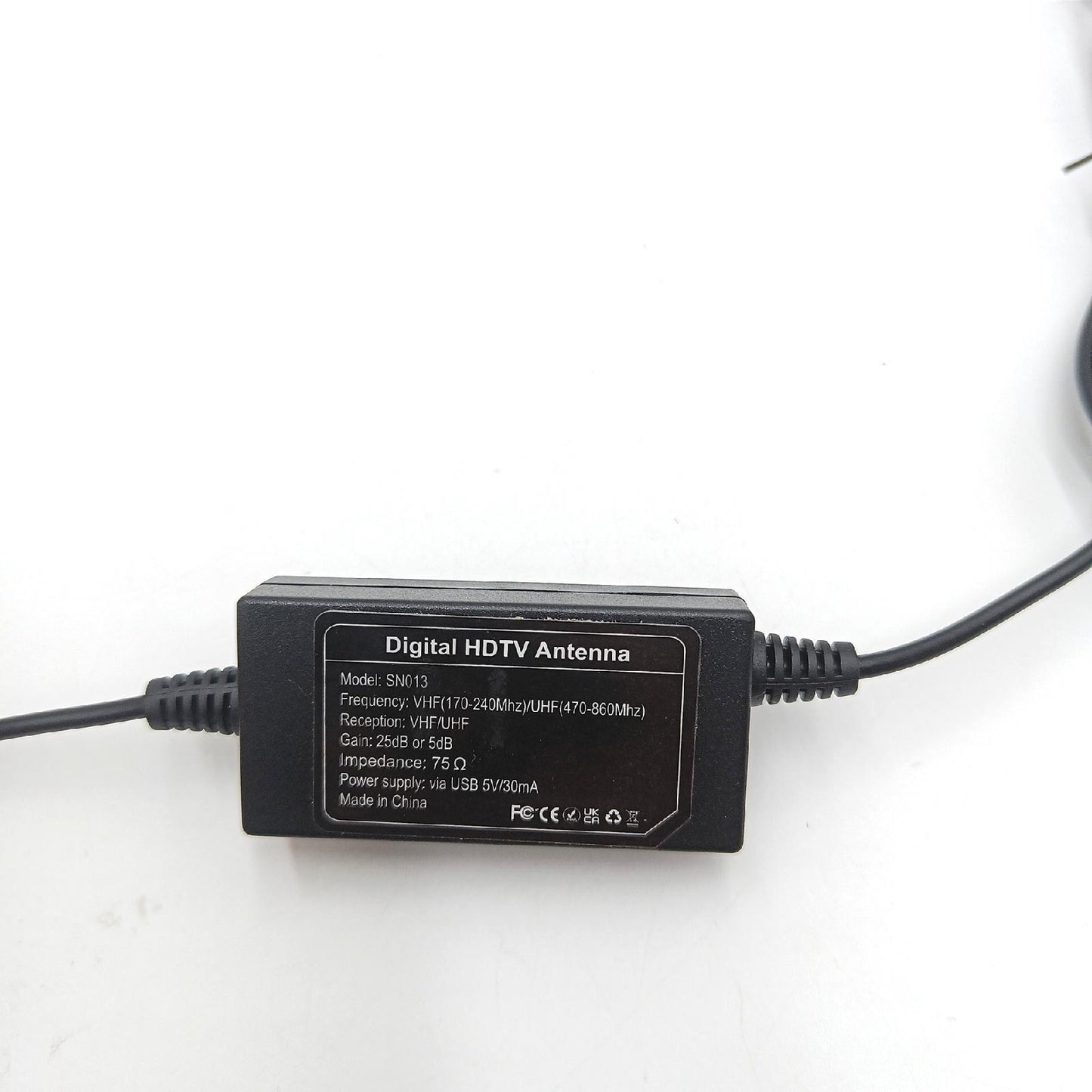 2023 TV-Antenne für den Innenbereich, leistungsstark, 480 km Reichweite, TV-Antenne mit Verstärker, Smart Signal Booster, Antenne unterstützt 1080P 4K Smart TV und alle alten TV, TNT-Antenne,