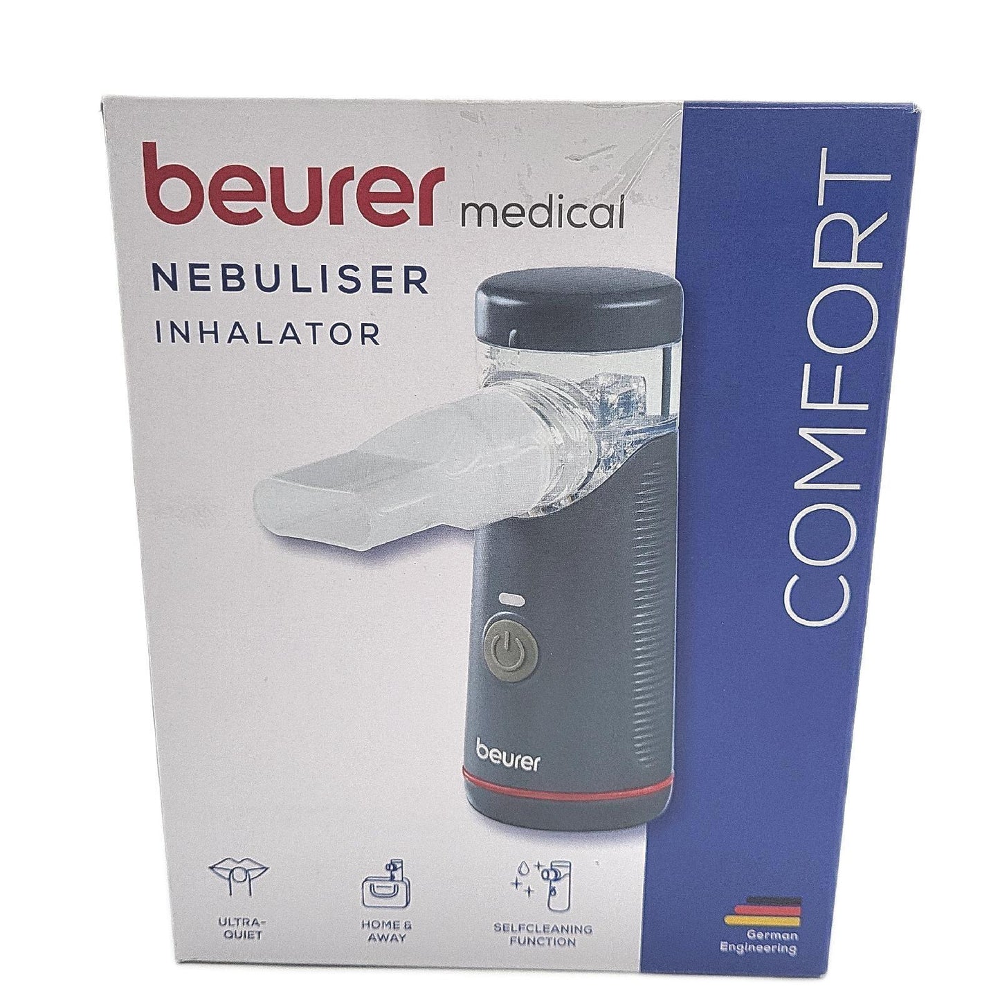 Beurer Inhalator Atemtherapie Gesundheit IH 49 Tragbar Atmung Kinder Erwachsene Gerät