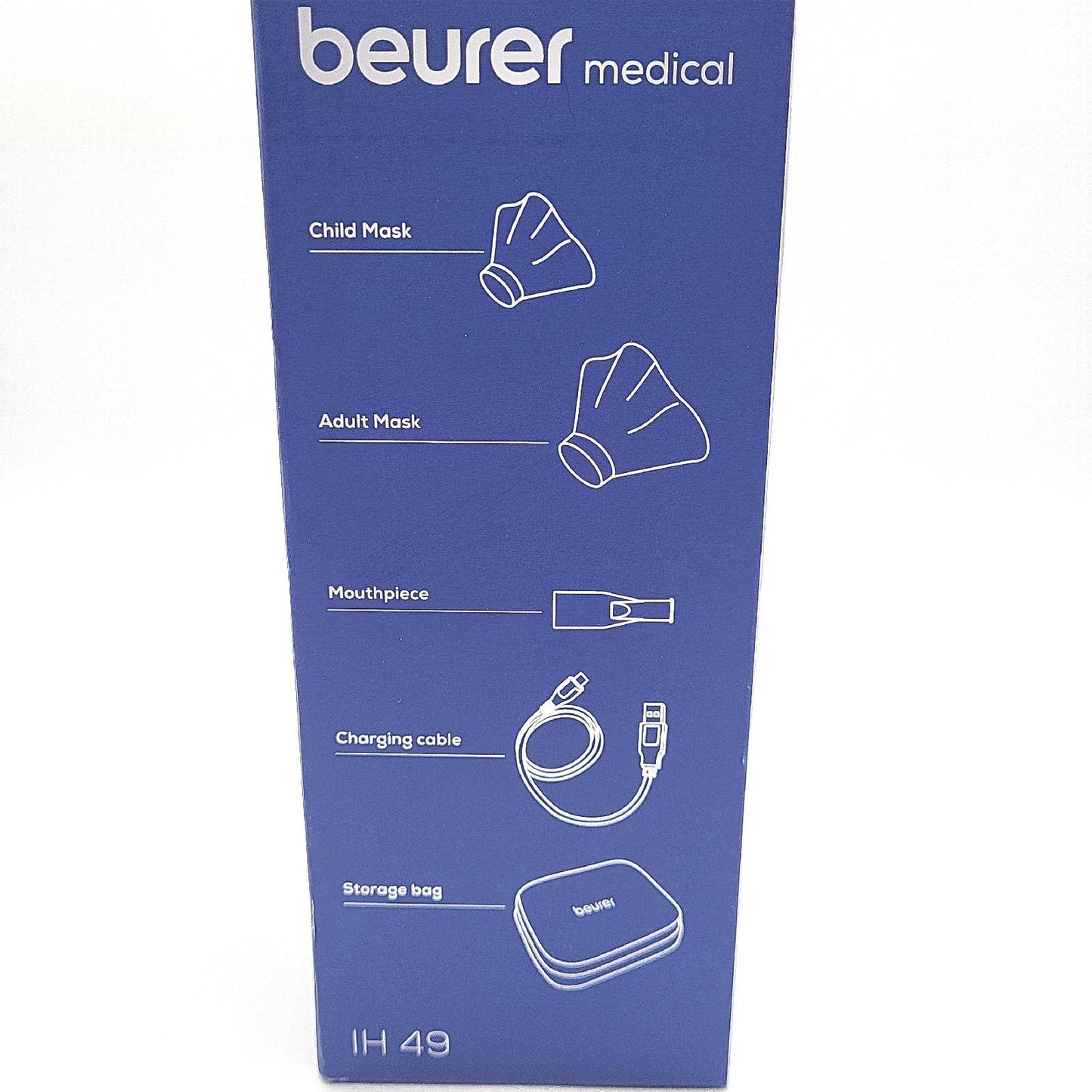 Beurer Inhalator Atemtherapie Gesundheit IH 49 Tragbar Atmung Kinder Erwachsene Gerät