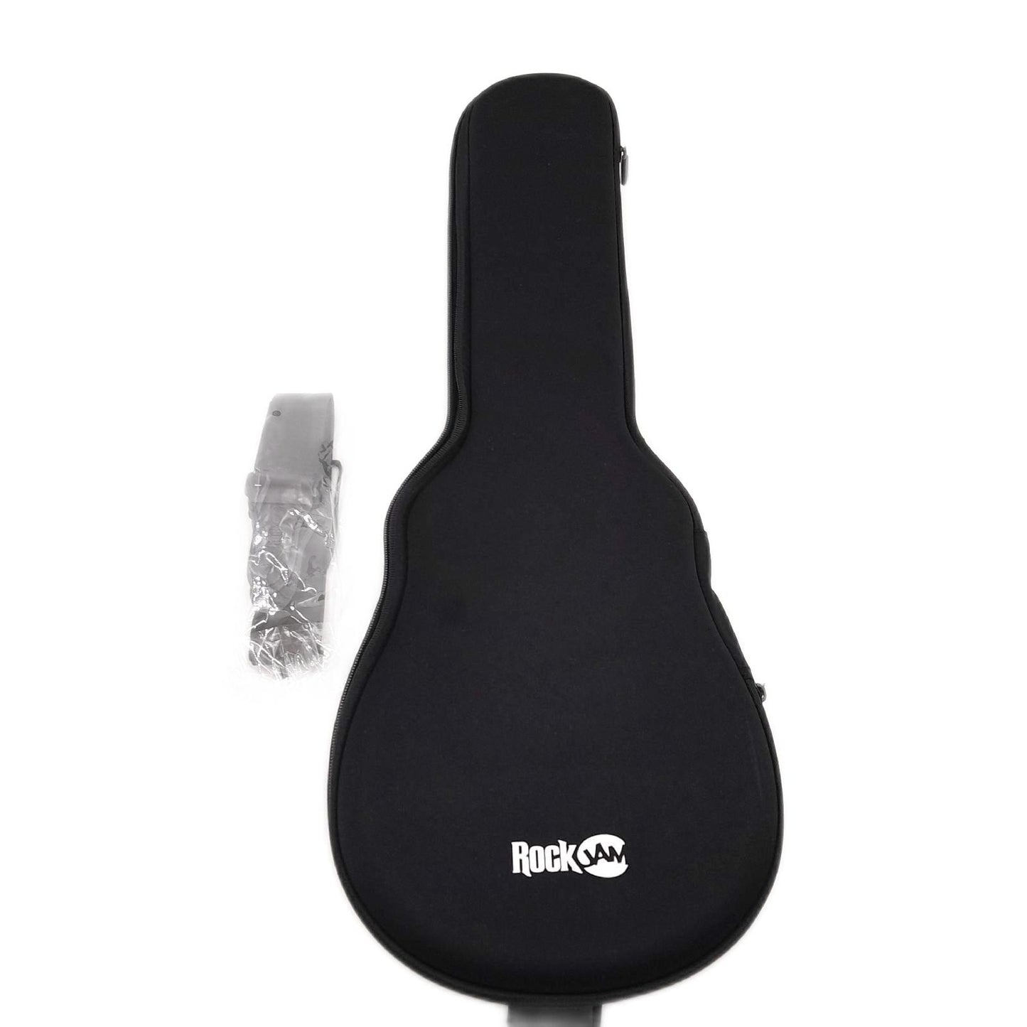 RockJam Ukulele Musikinstrument Zubehör Carbonfaser Modell Koffer Tragegurt