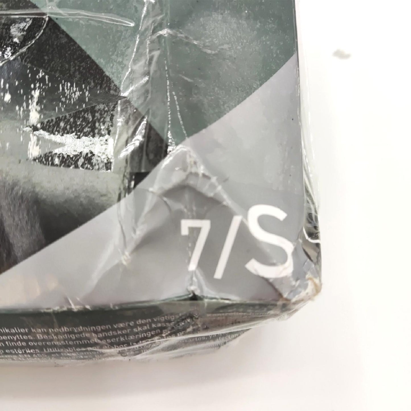 100 Stück S Latex-Einweghandschuhe puderfrei BLACK Packung Schutz