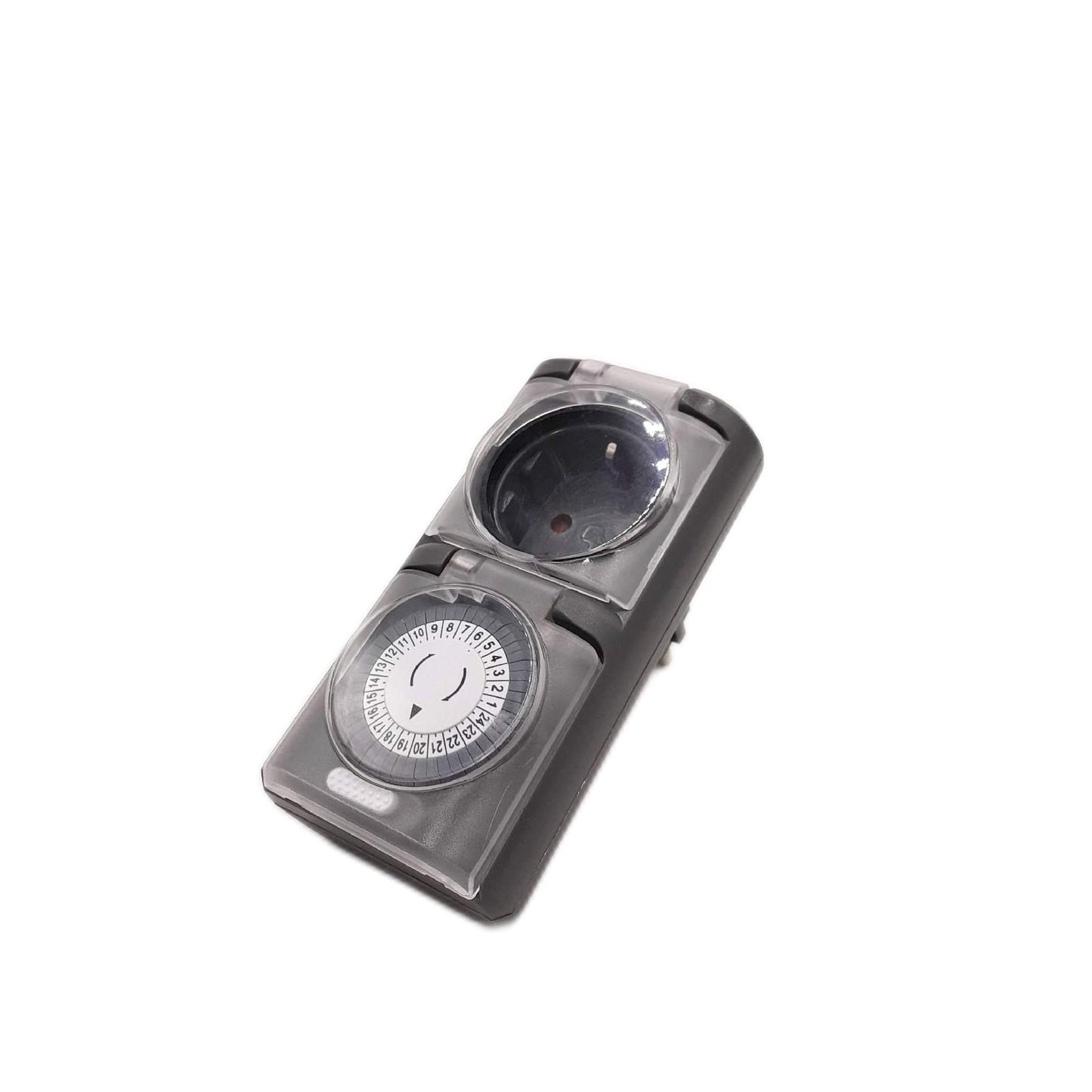 4smile Zeitschaltuhr Aussenbereich IP44 Timer mechanischer Zeitschalter analog