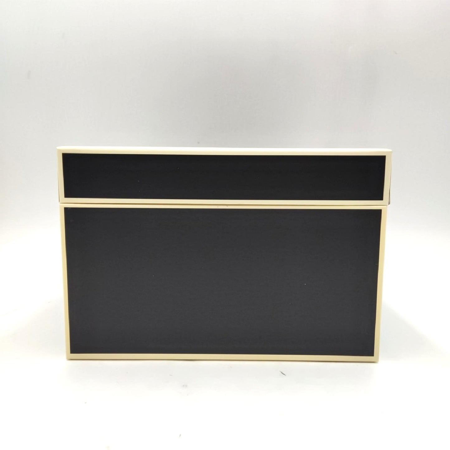 352080 Aufbewahrungsboxen Set 5 tlg verschiedene Größen Geschenkboxen Schwarz Rotation