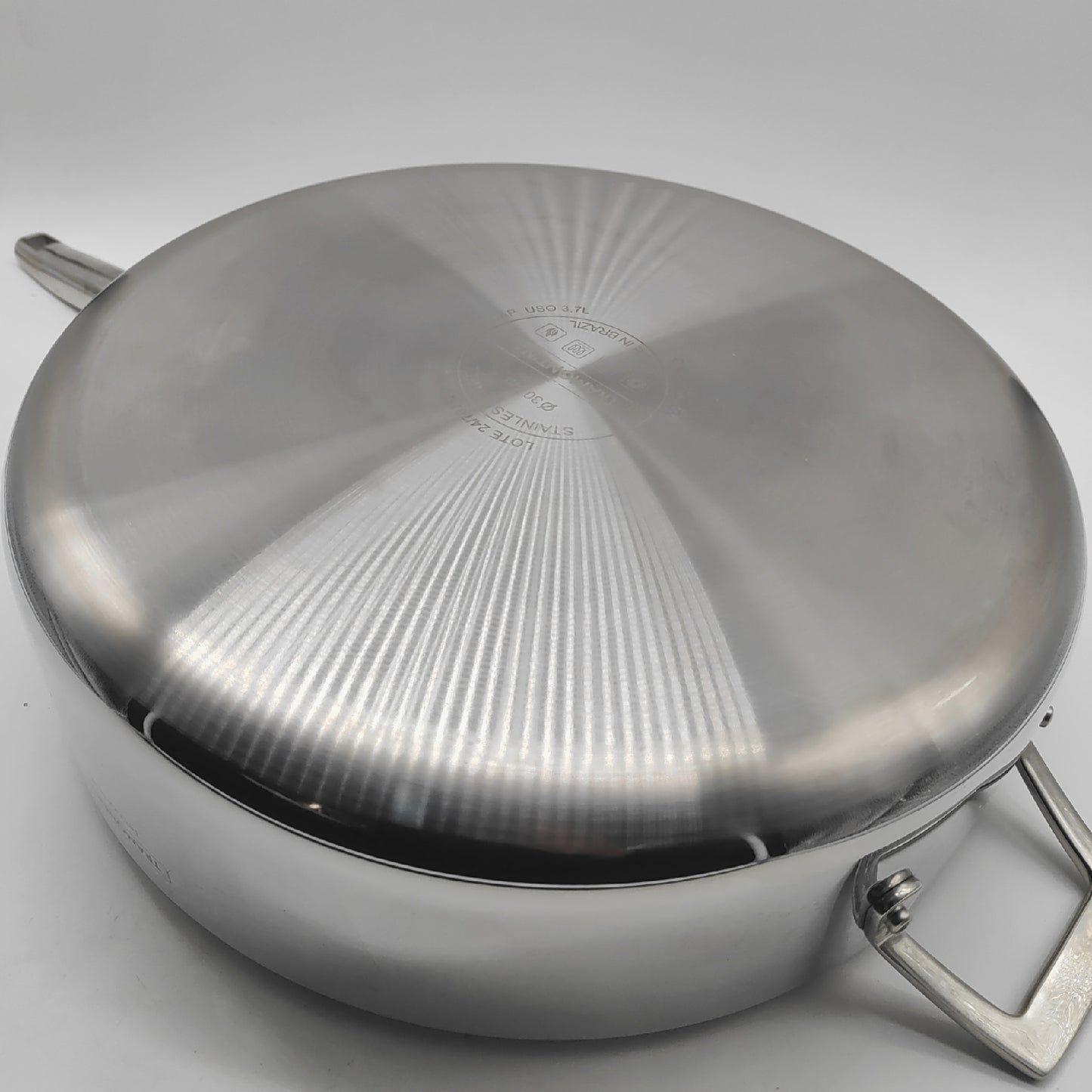 Zwilling Wok Kochgeschirr Pfanne inkl Glasdeckel herausnehmbarer Gittereinsatz langer Griff kulinarisch