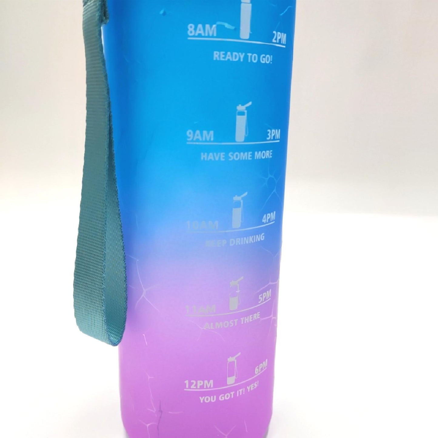 500ml Kinder-Trinkflasche mit Zeitmarkierung und Filter Auslaufsicher Kohlensäure Schule Maedchen Sport ;Geeignet Fahrrad