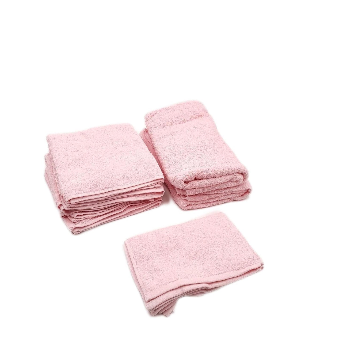 2X Tuiste Handtücher Set Hellrosa 8 Teilig 100 Baumwolle Weich Saugfähig Luxuriös