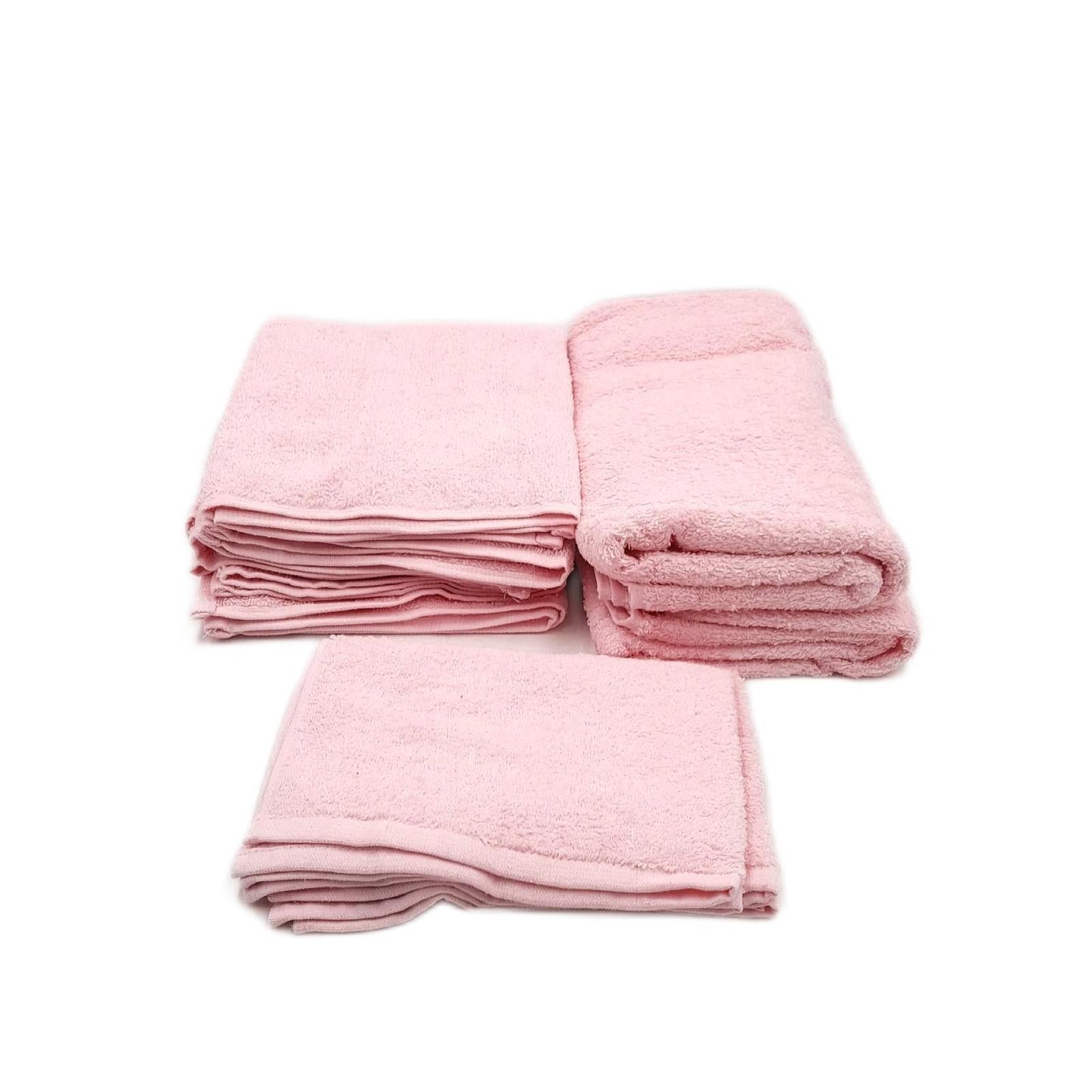 2X Tuiste Handtücher Set Hellrosa 8 Teilig 100 Baumwolle Weich Saugfähig Luxuriös