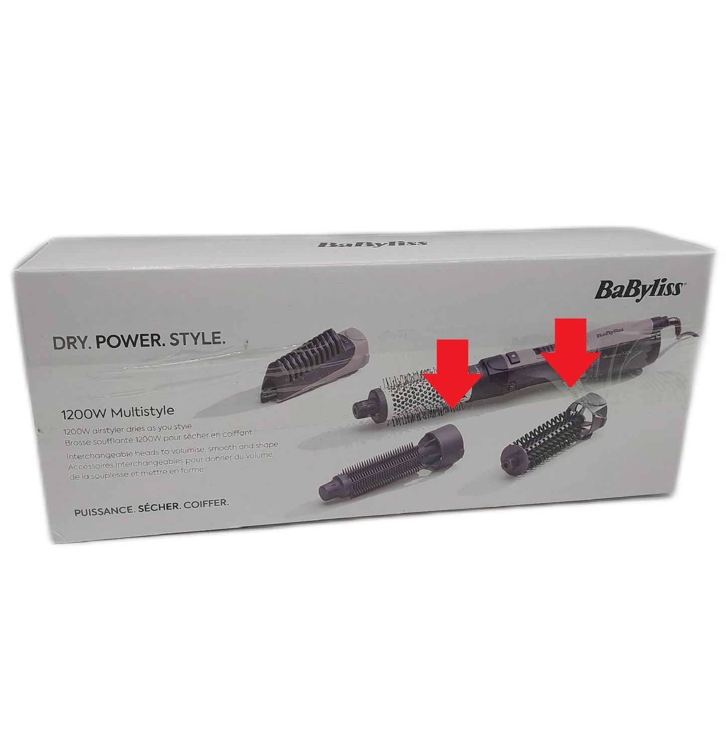 Babybliss AS121E Warmluftbuerste Multistyle 1200 Ionic