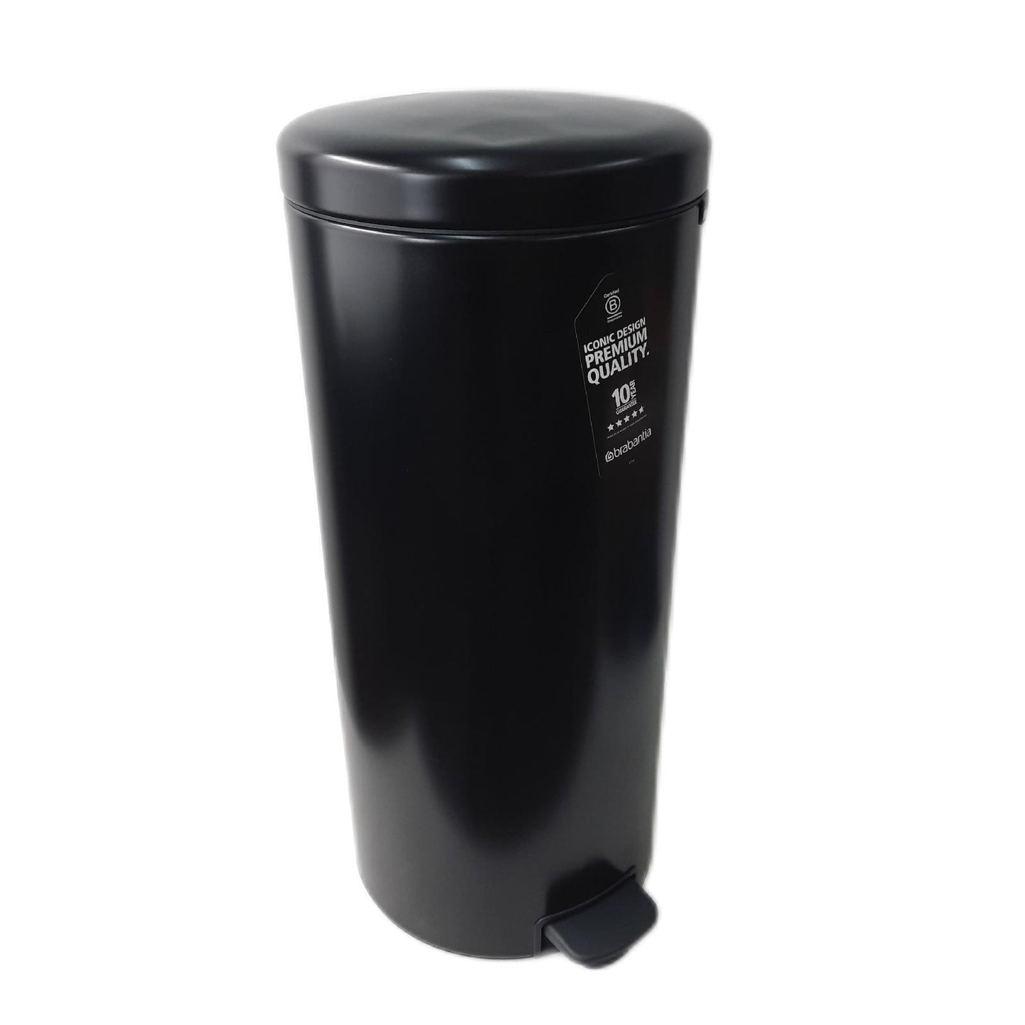 Brabantia Treteimer Abfalleimer Inneneimer aus Kunststoff Stahl Matt Schwarz 30